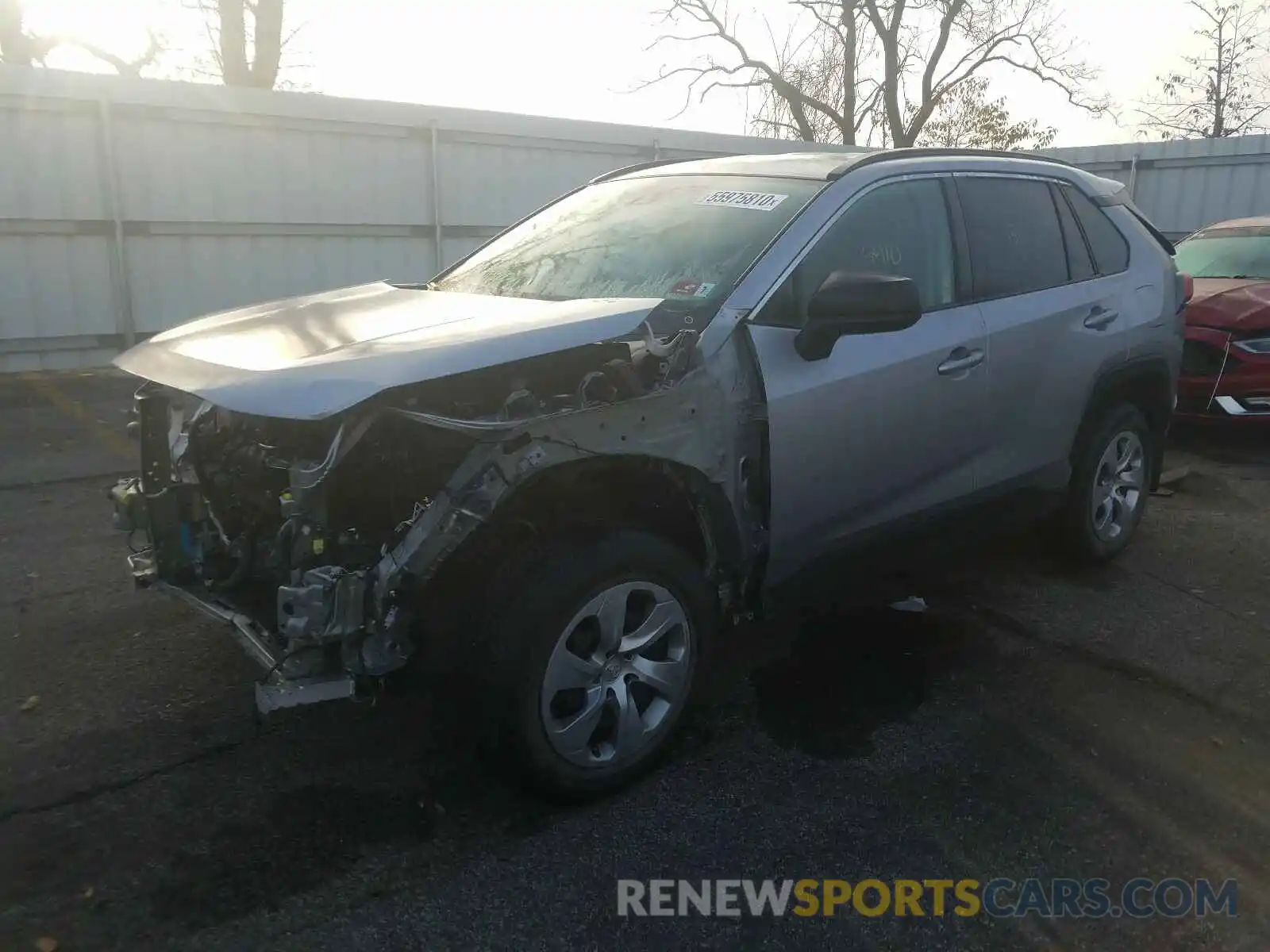 2 Photograph of a damaged car 2T3F1RFV8KW044387 TOYOTA RAV4 2019