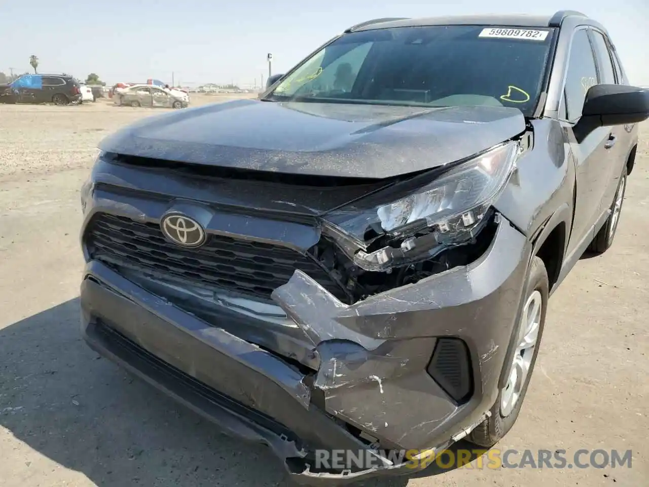 9 Photograph of a damaged car 2T3F1RFV8KW059925 TOYOTA RAV4 2019