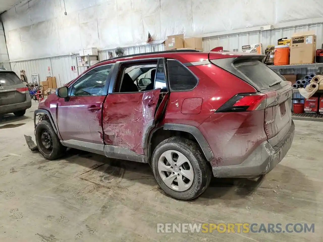 2 Photograph of a damaged car 2T3F1RFV9KC001596 TOYOTA RAV4 2019