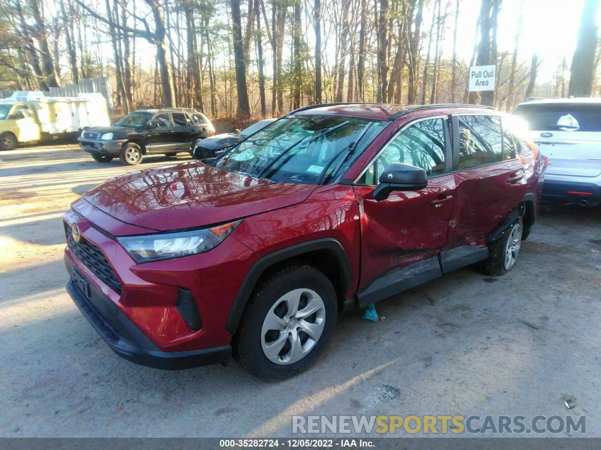 2 Photograph of a damaged car 2T3F1RFV9KC017362 TOYOTA RAV4 2019