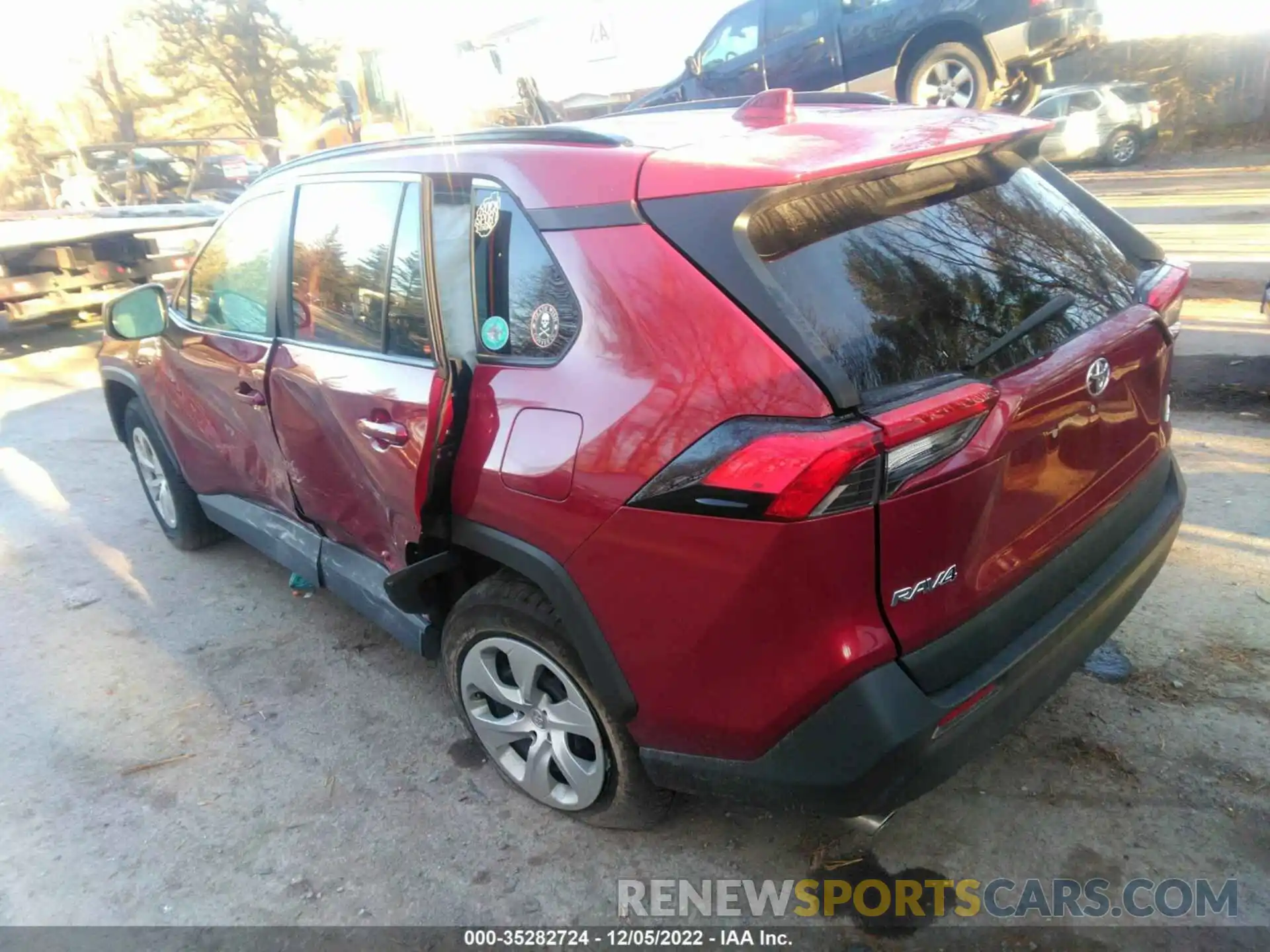 3 Photograph of a damaged car 2T3F1RFV9KC017362 TOYOTA RAV4 2019