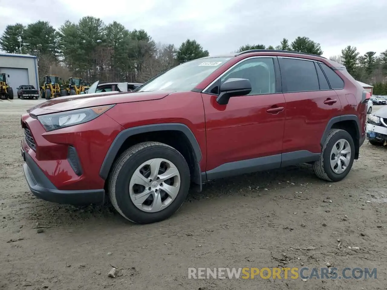1 Photograph of a damaged car 2T3F1RFV9KC020973 TOYOTA RAV4 2019