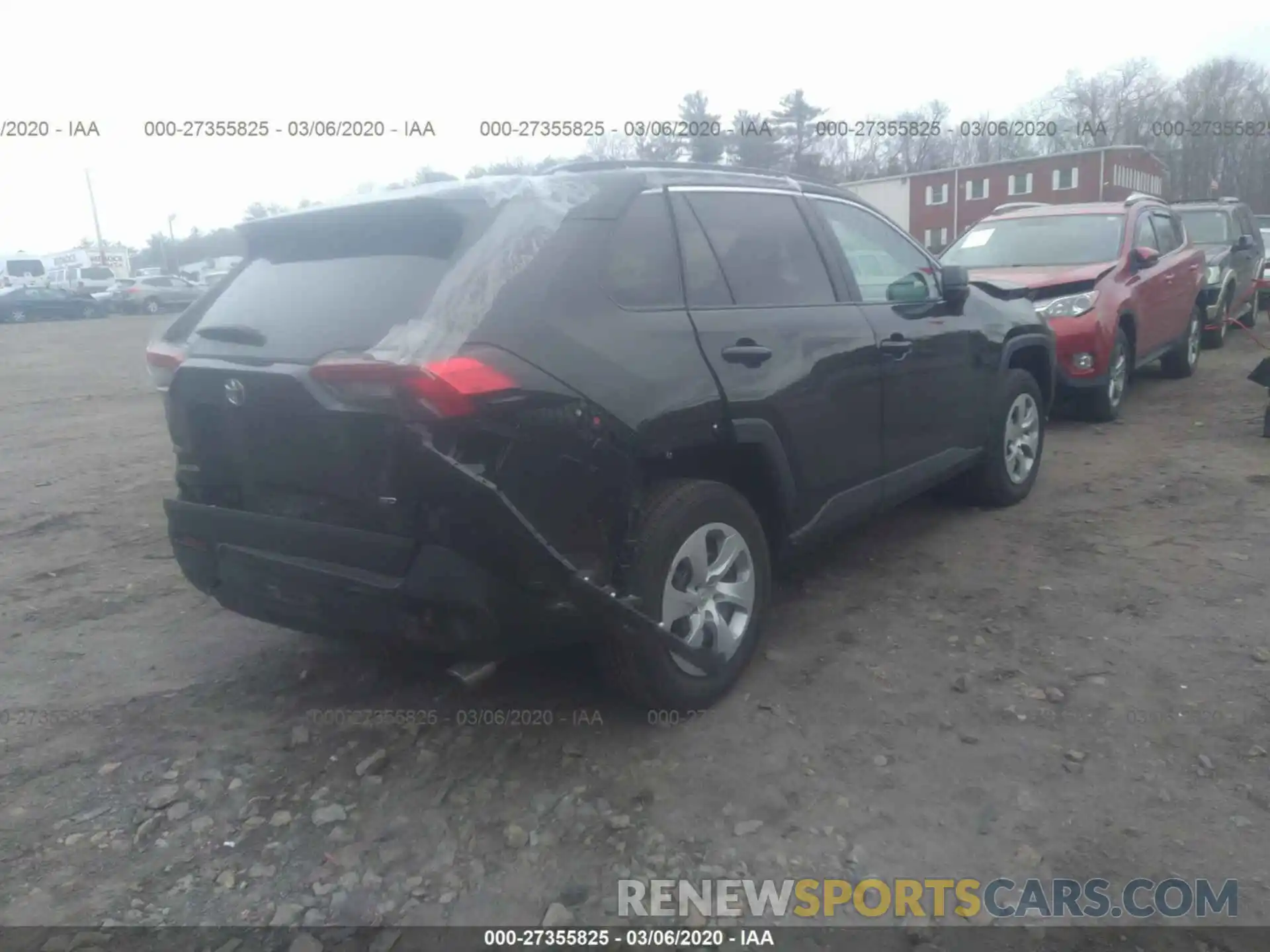 4 Photograph of a damaged car 2T3F1RFV9KC029043 TOYOTA RAV4 2019