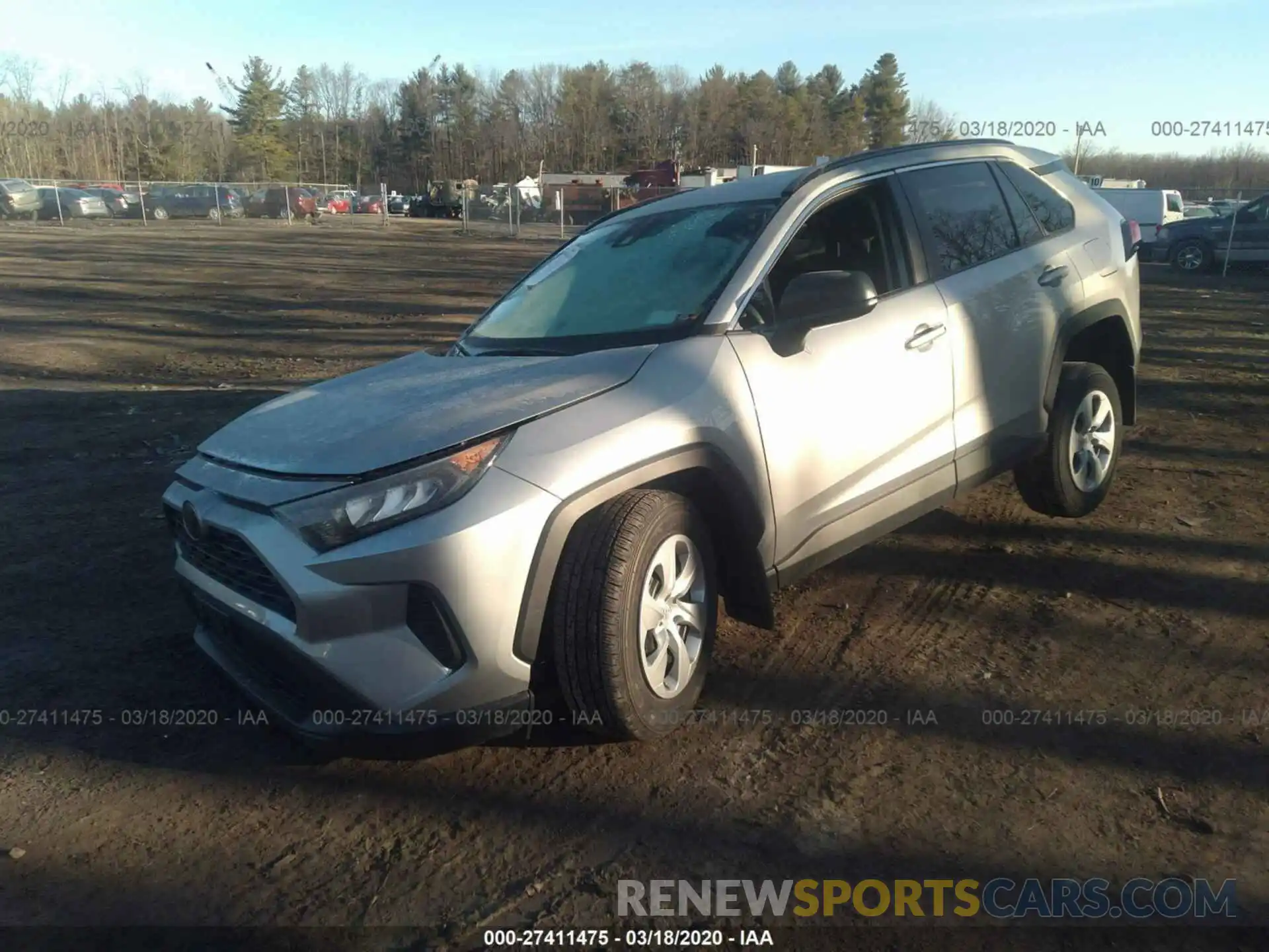 2 Photograph of a damaged car 2T3F1RFV9KC032556 TOYOTA RAV4 2019