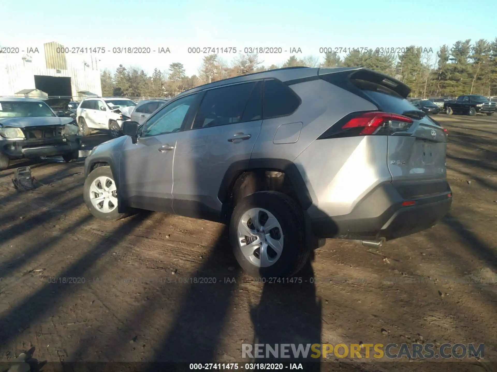 3 Photograph of a damaged car 2T3F1RFV9KC032556 TOYOTA RAV4 2019