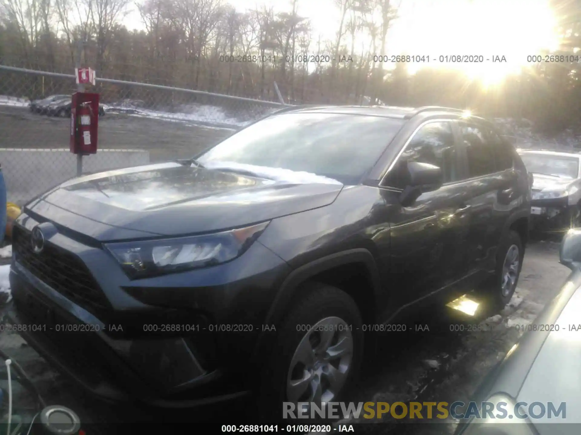 2 Photograph of a damaged car 2T3F1RFV9KC056212 TOYOTA RAV4 2019