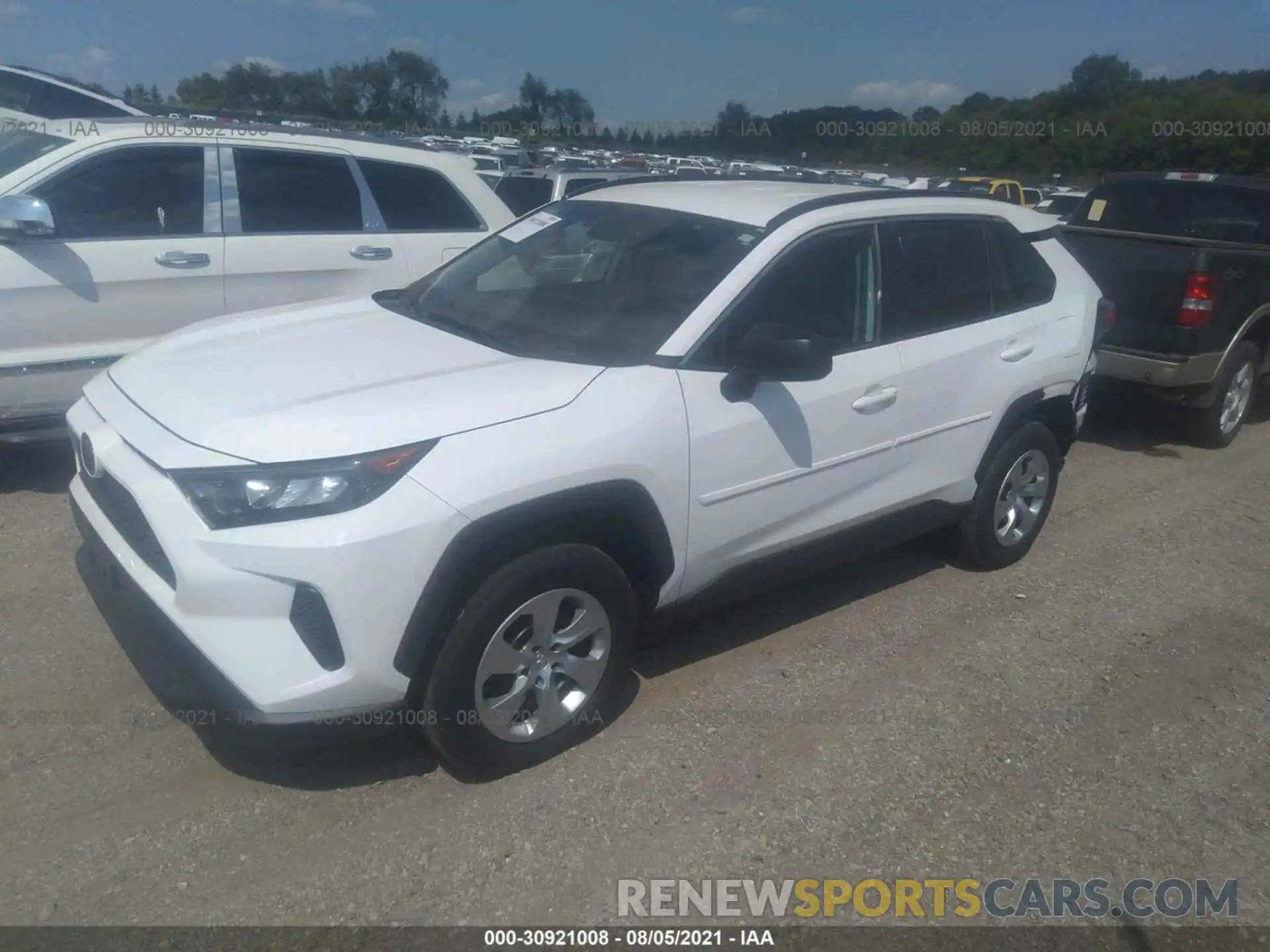 2 Photograph of a damaged car 2T3F1RFV9KW023483 TOYOTA RAV4 2019