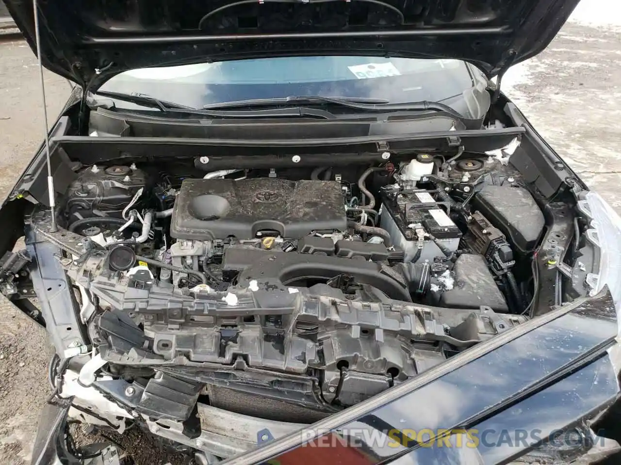 7 Photograph of a damaged car 2T3F1RFV9KW023998 TOYOTA RAV4 2019