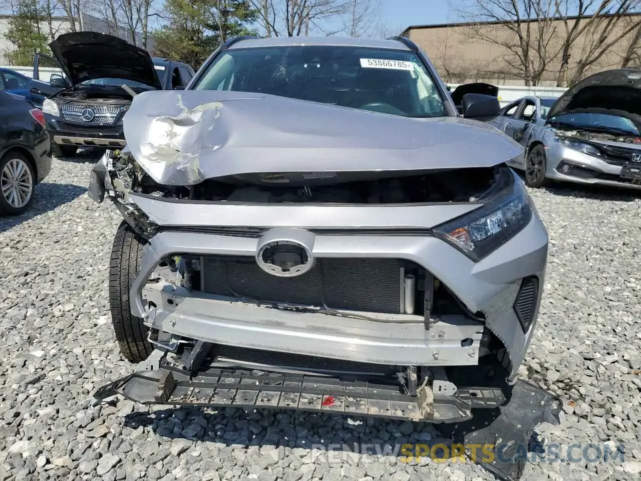 5 Photograph of a damaged car 2T3F1RFV9KW040333 TOYOTA RAV4 2019