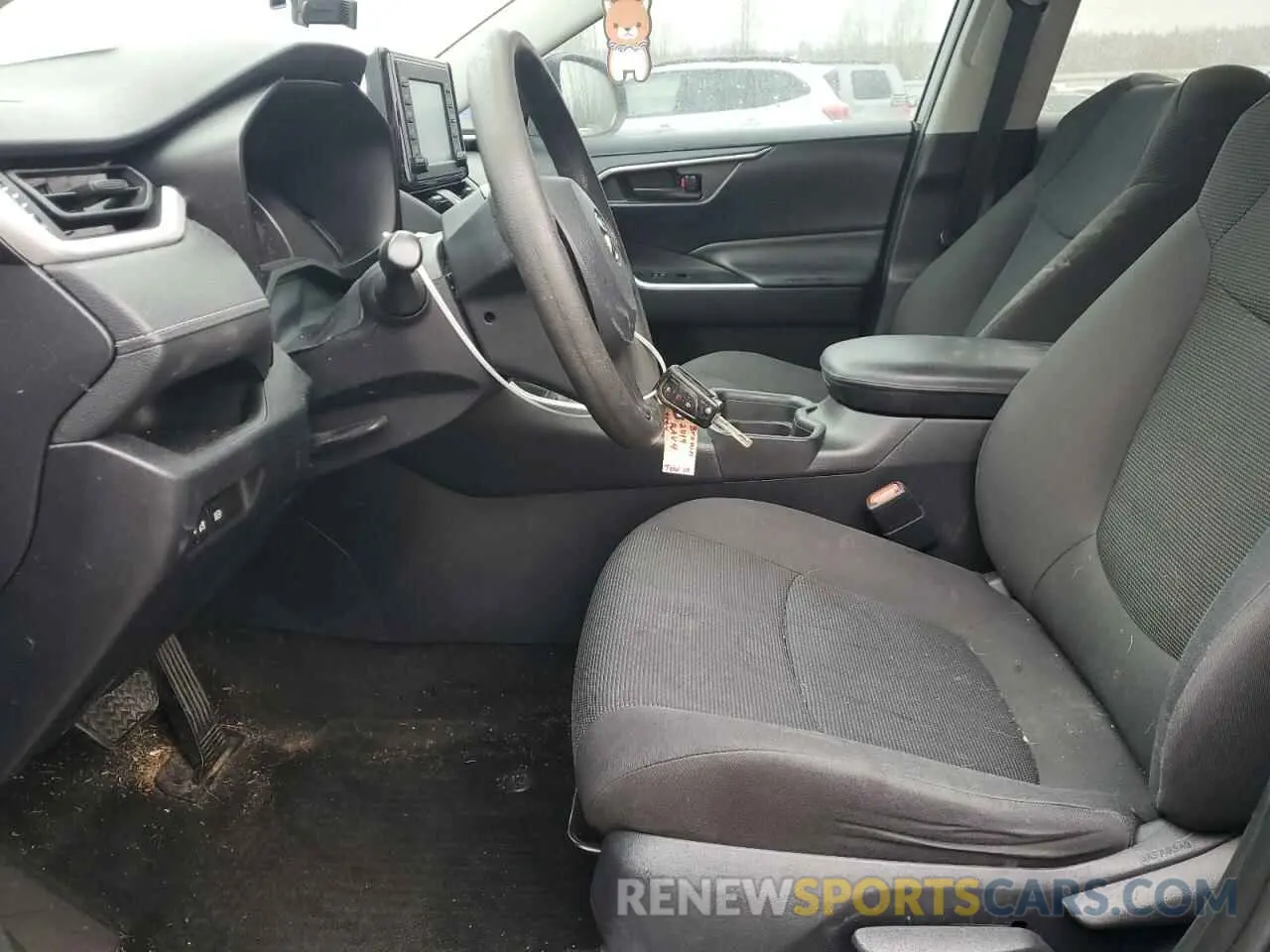 7 Photograph of a damaged car 2T3F1RFV9KW044589 TOYOTA RAV4 2019
