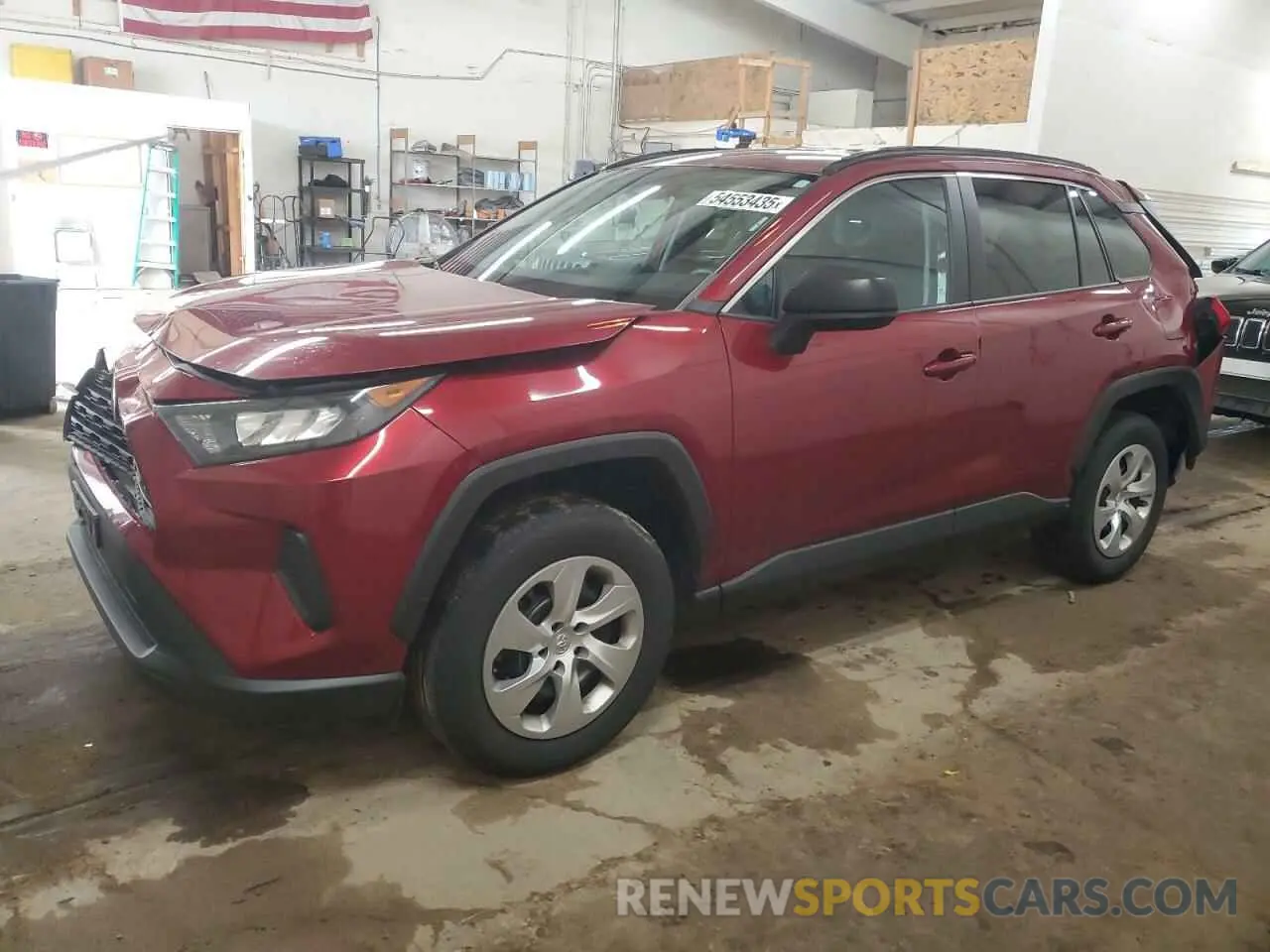 1 Photograph of a damaged car 2T3F1RFV9KW048819 TOYOTA RAV4 2019