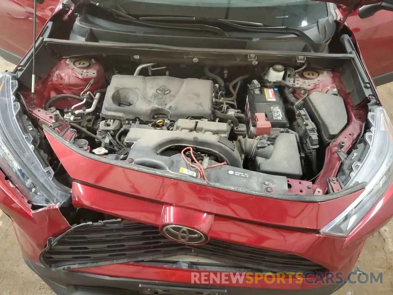 11 Photograph of a damaged car 2T3F1RFV9KW048819 TOYOTA RAV4 2019