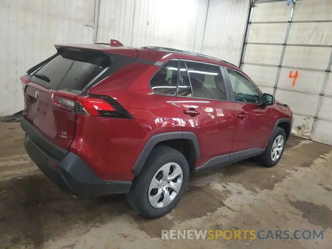 3 Photograph of a damaged car 2T3F1RFV9KW048819 TOYOTA RAV4 2019