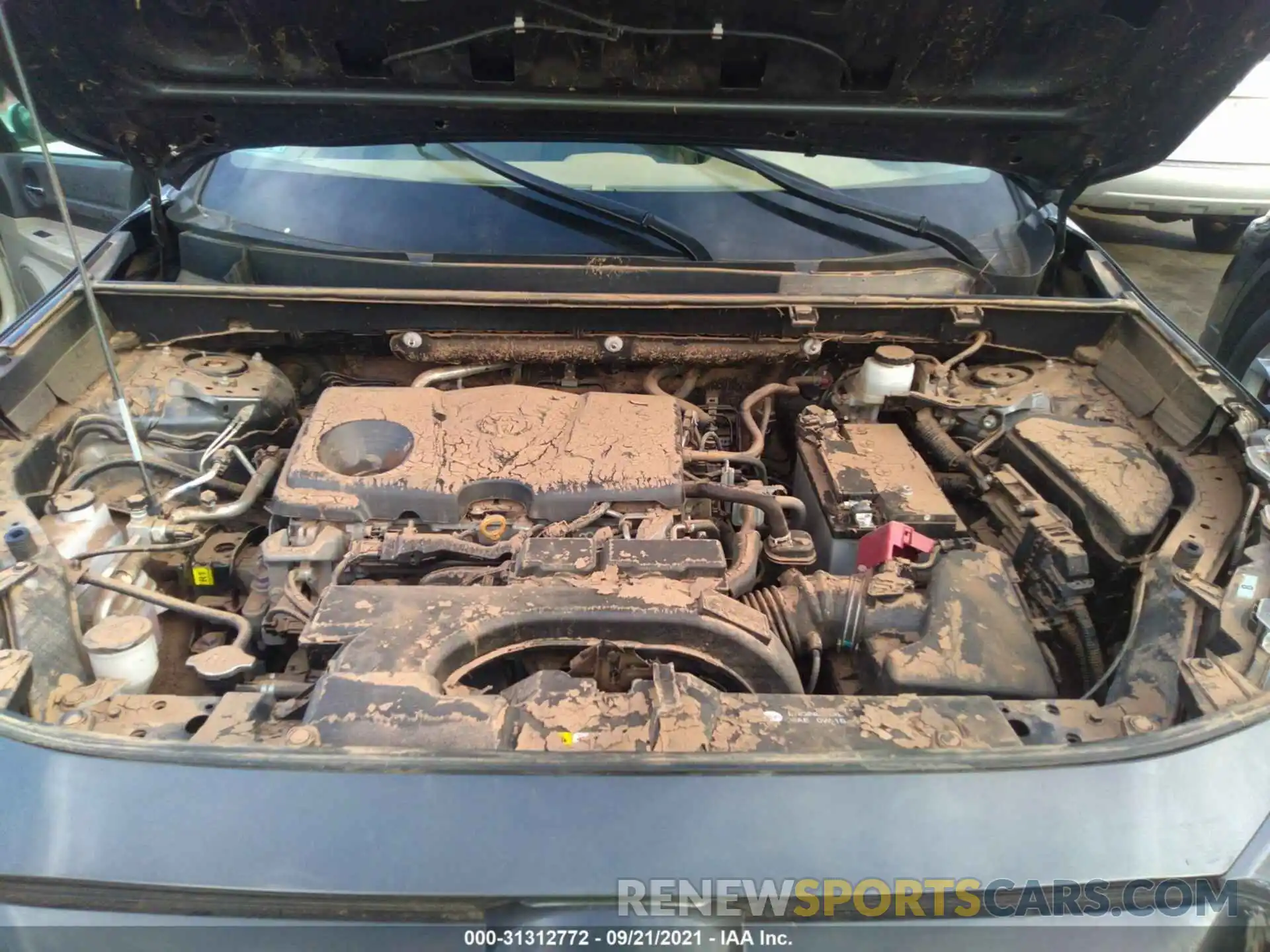 10 Photograph of a damaged car 2T3F1RFV9KW049694 TOYOTA RAV4 2019