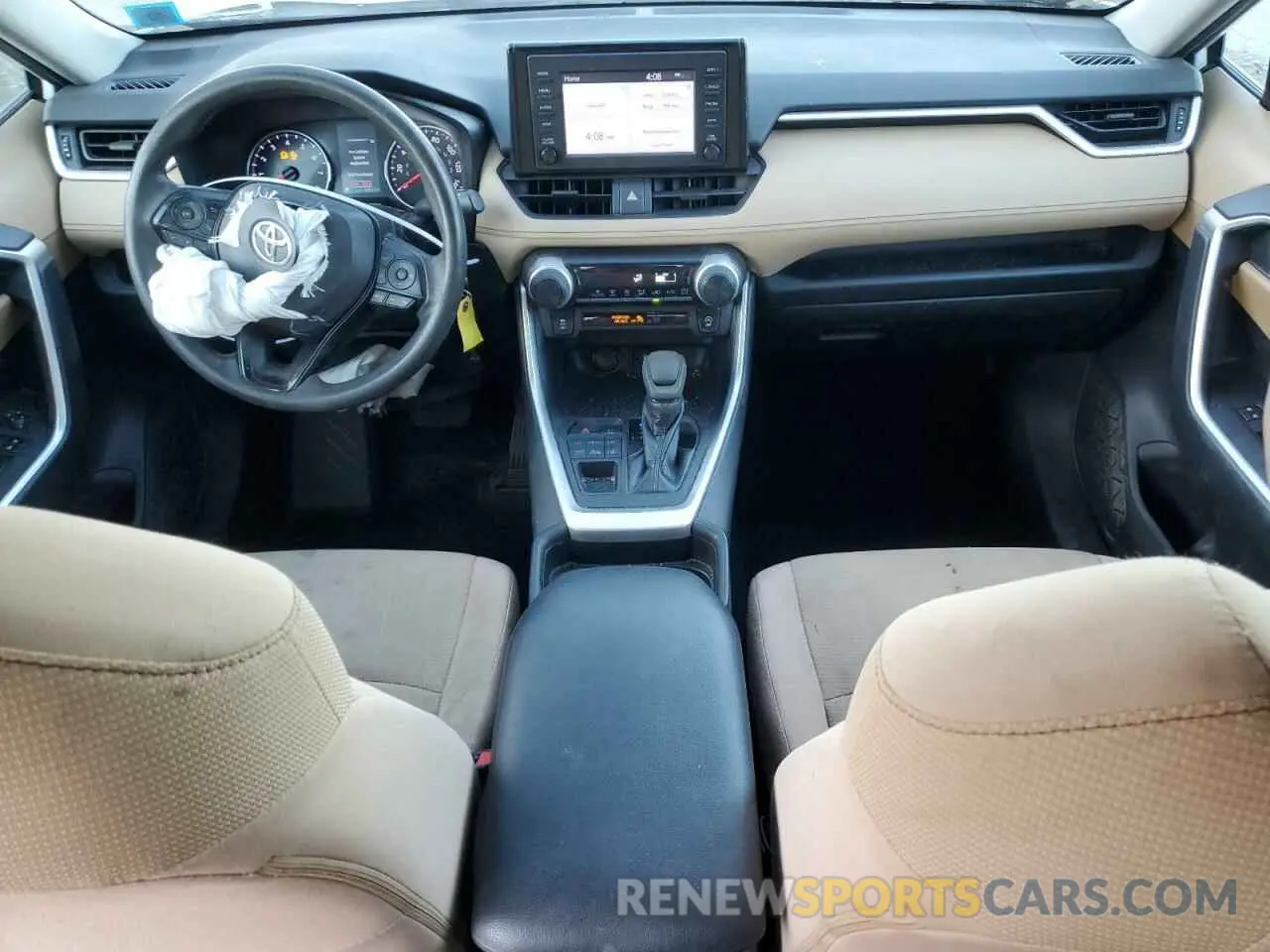 8 Photograph of a damaged car 2T3F1RFV9KW051588 TOYOTA RAV4 2019