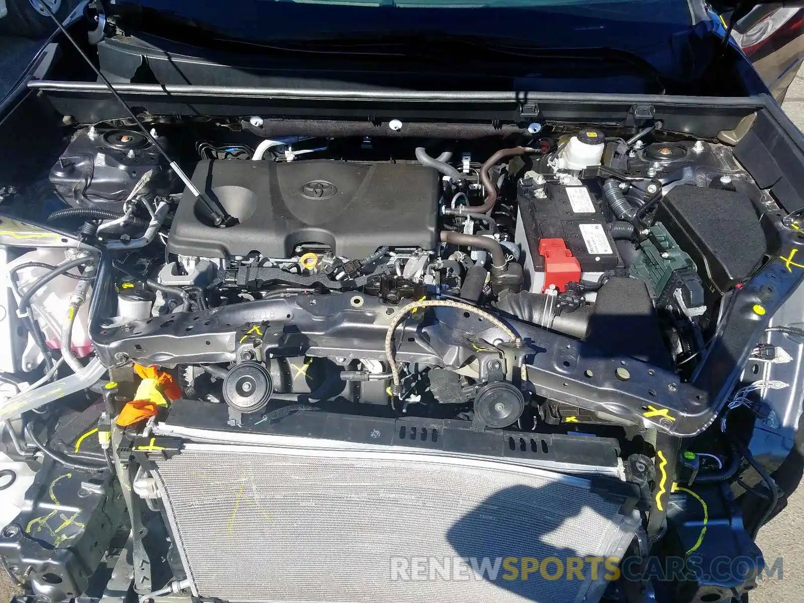 7 Photograph of a damaged car 2T3F1RFV9KW052529 TOYOTA RAV4 2019