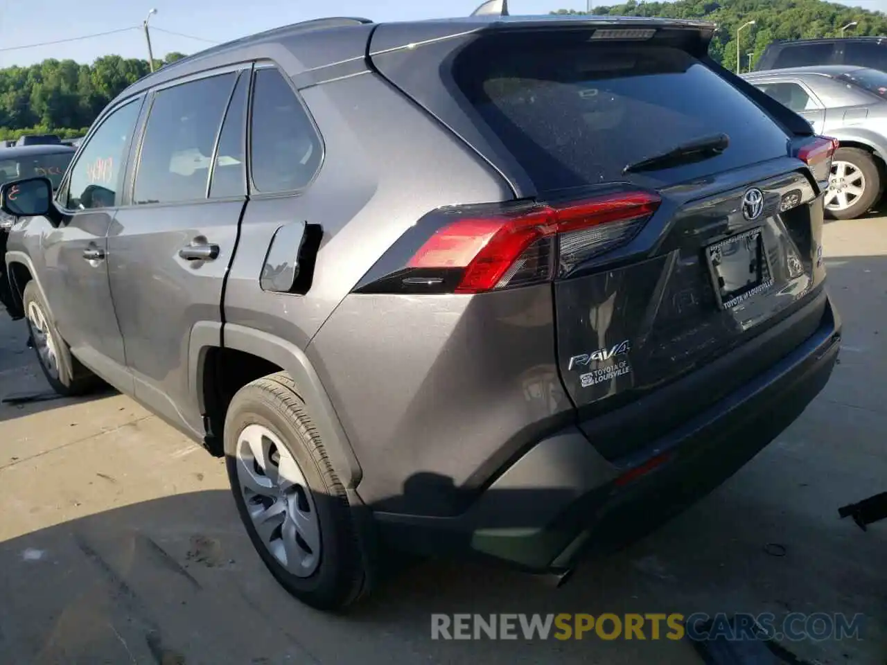 3 Photograph of a damaged car 2T3F1RFV9KW081044 TOYOTA RAV4 2019