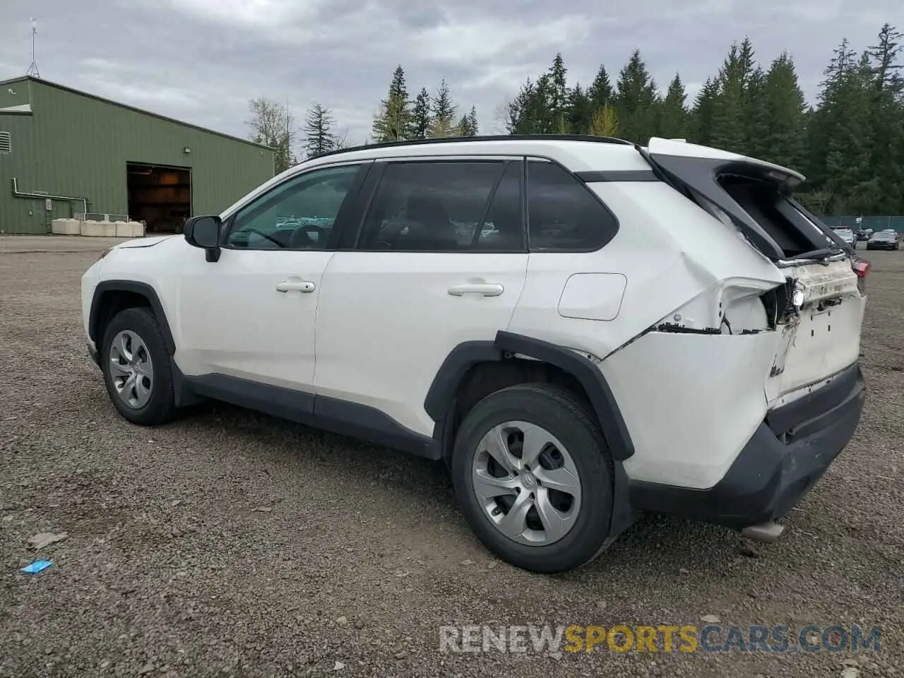2 Photograph of a damaged car 2T3F1RFVXKC003695 TOYOTA RAV4 2019
