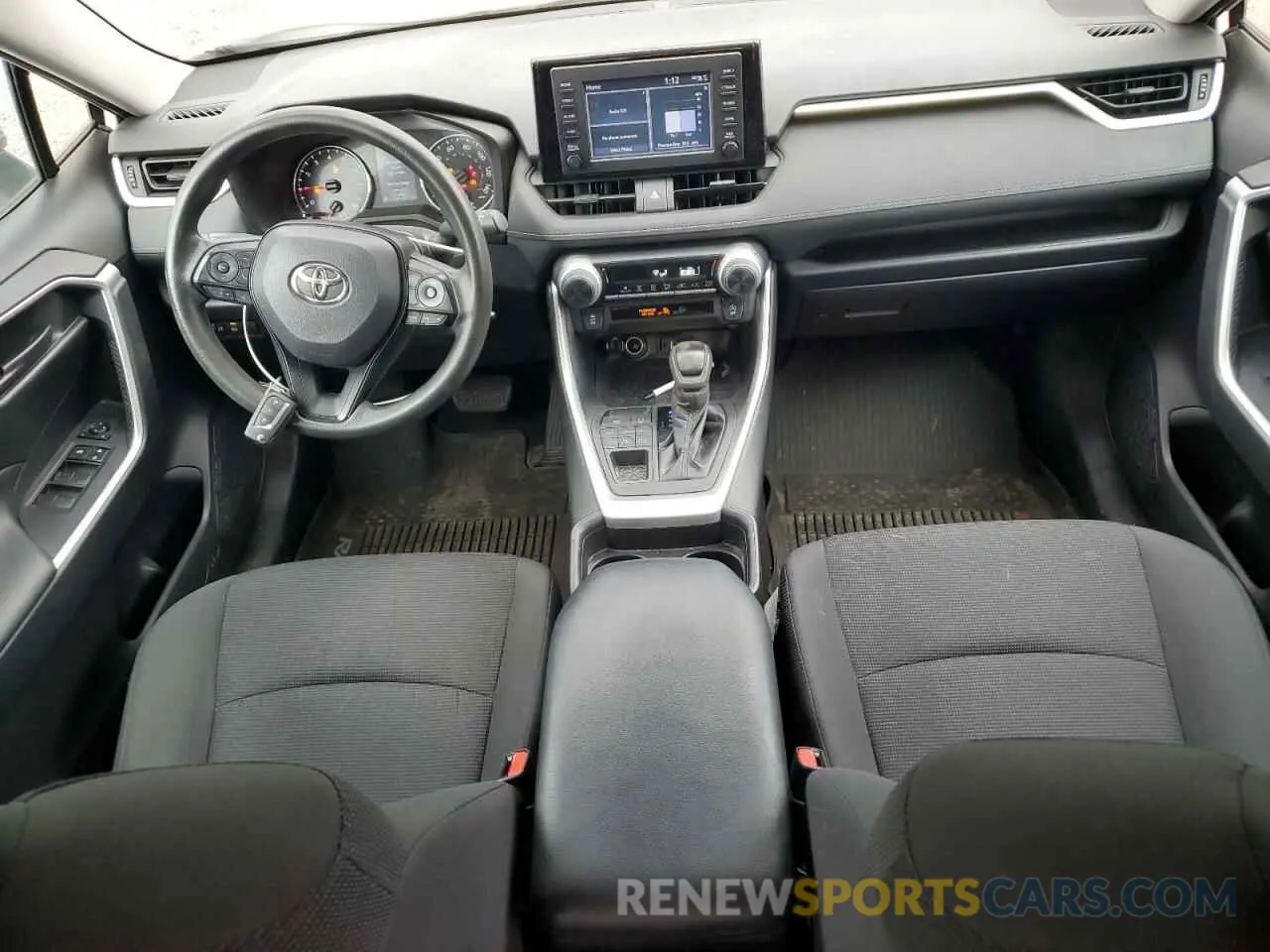 8 Photograph of a damaged car 2T3F1RFVXKC003695 TOYOTA RAV4 2019