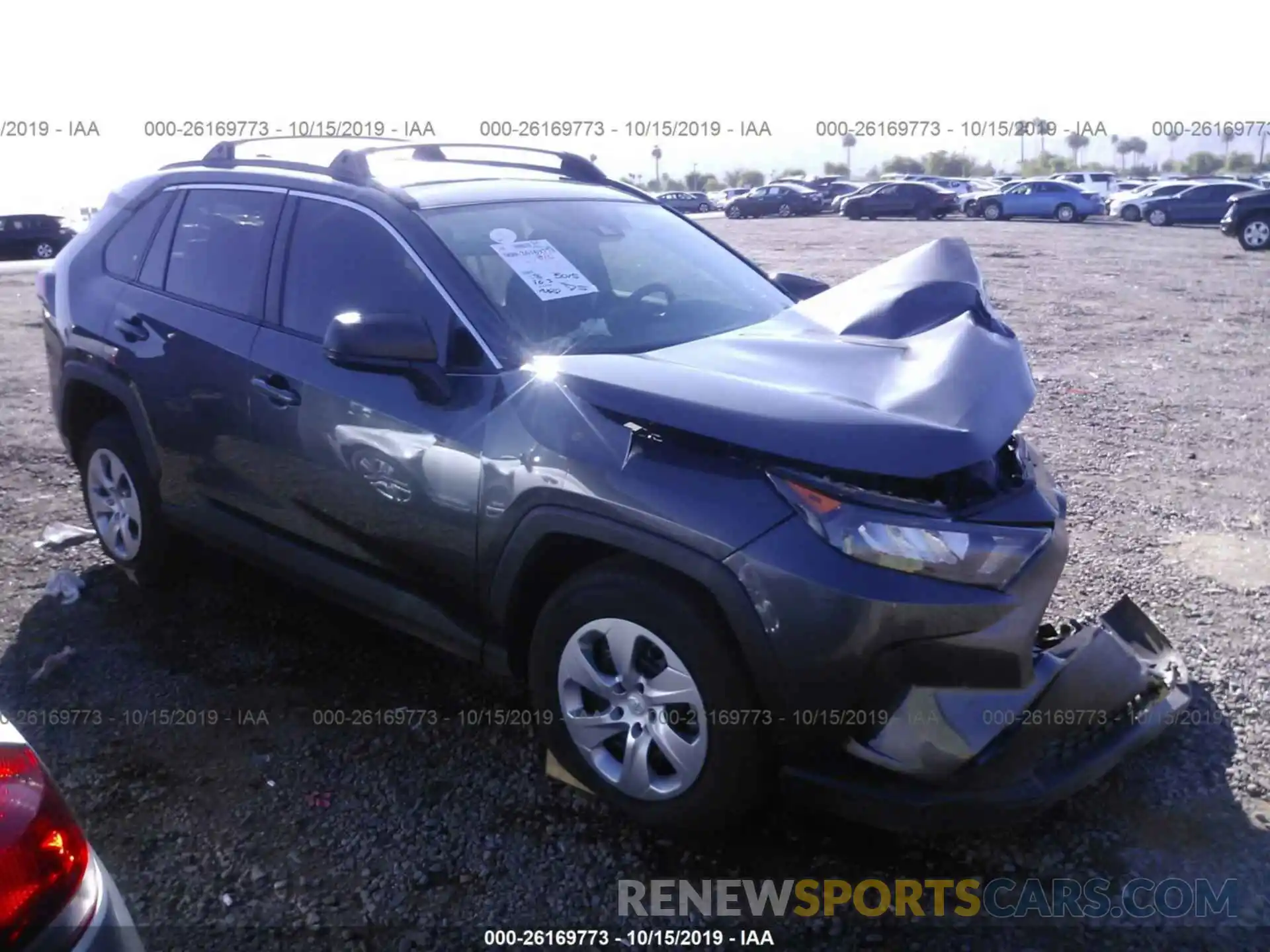 1 Photograph of a damaged car 2T3F1RFVXKC004927 TOYOTA RAV4 2019