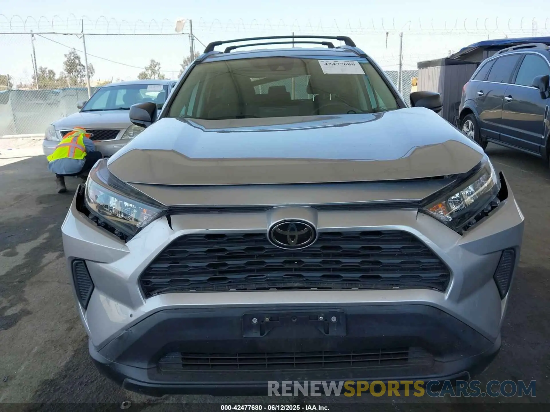 13 Photograph of a damaged car 2T3F1RFVXKC018357 TOYOTA RAV4 2019