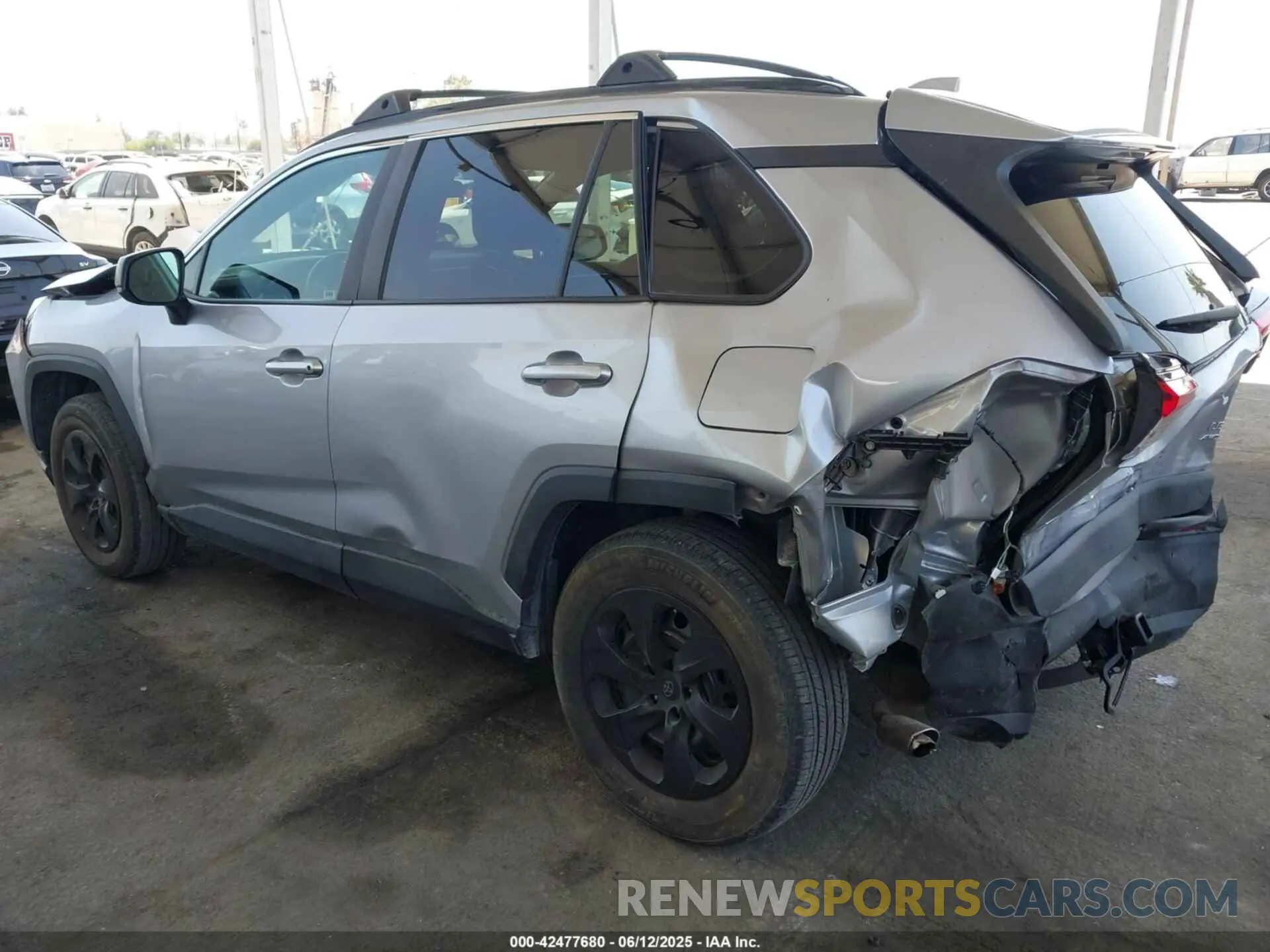 3 Photograph of a damaged car 2T3F1RFVXKC018357 TOYOTA RAV4 2019