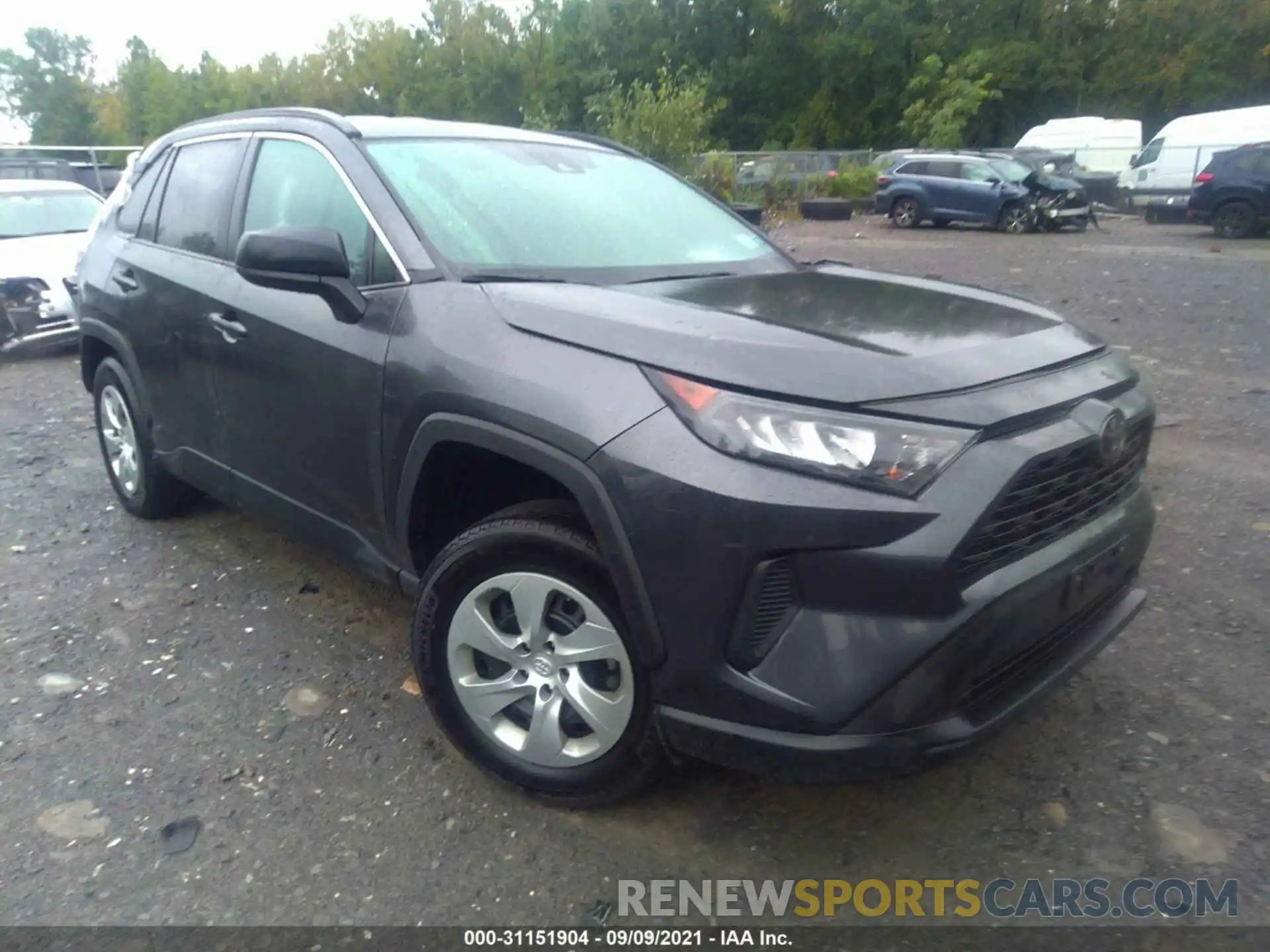 1 Photograph of a damaged car 2T3F1RFVXKC018374 TOYOTA RAV4 2019