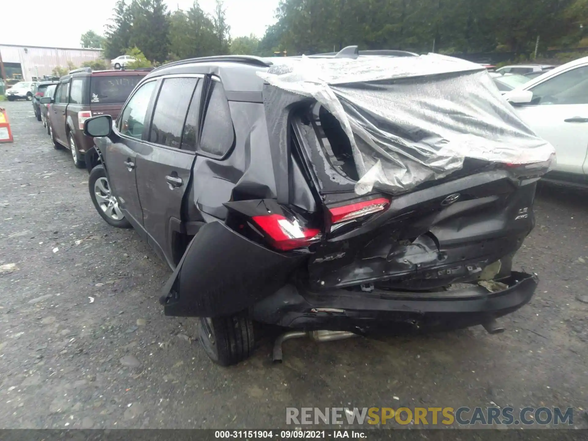 6 Photograph of a damaged car 2T3F1RFVXKC018374 TOYOTA RAV4 2019