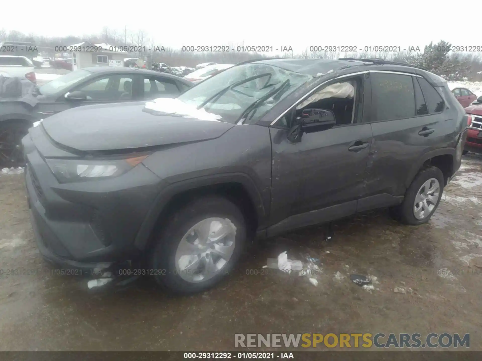 2 Photograph of a damaged car 2T3F1RFVXKC021100 TOYOTA RAV4 2019