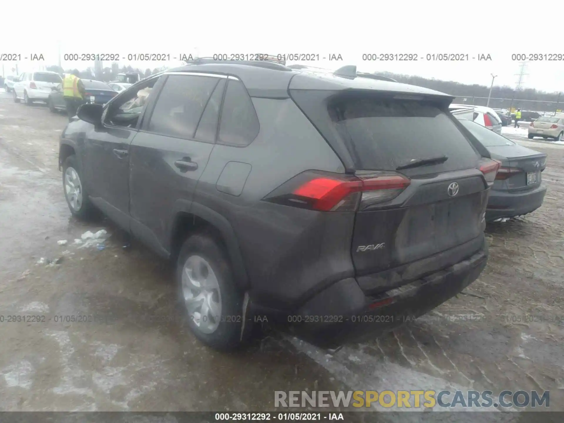 3 Photograph of a damaged car 2T3F1RFVXKC021100 TOYOTA RAV4 2019