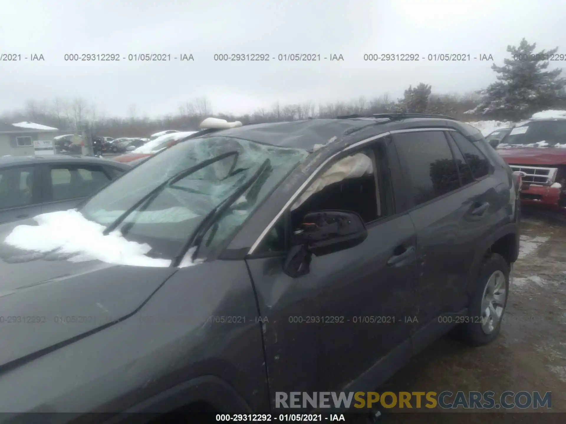 6 Photograph of a damaged car 2T3F1RFVXKC021100 TOYOTA RAV4 2019