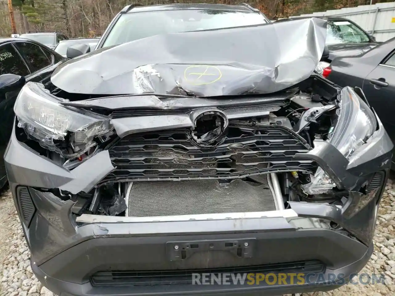 9 Photograph of a damaged car 2T3F1RFVXKC053299 TOYOTA RAV4 2019