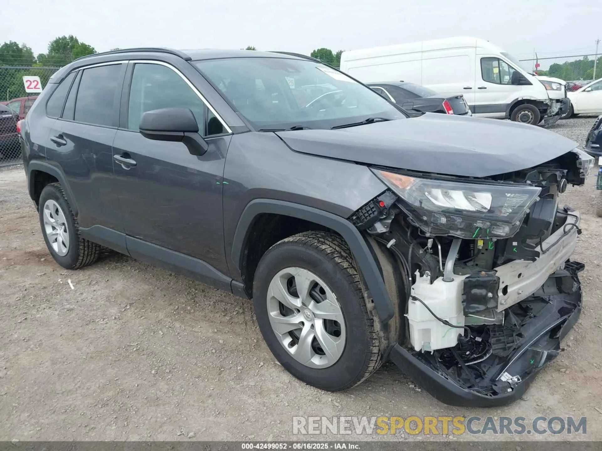1 Photograph of a damaged car 2T3F1RFVXKW024450 TOYOTA RAV4 2019