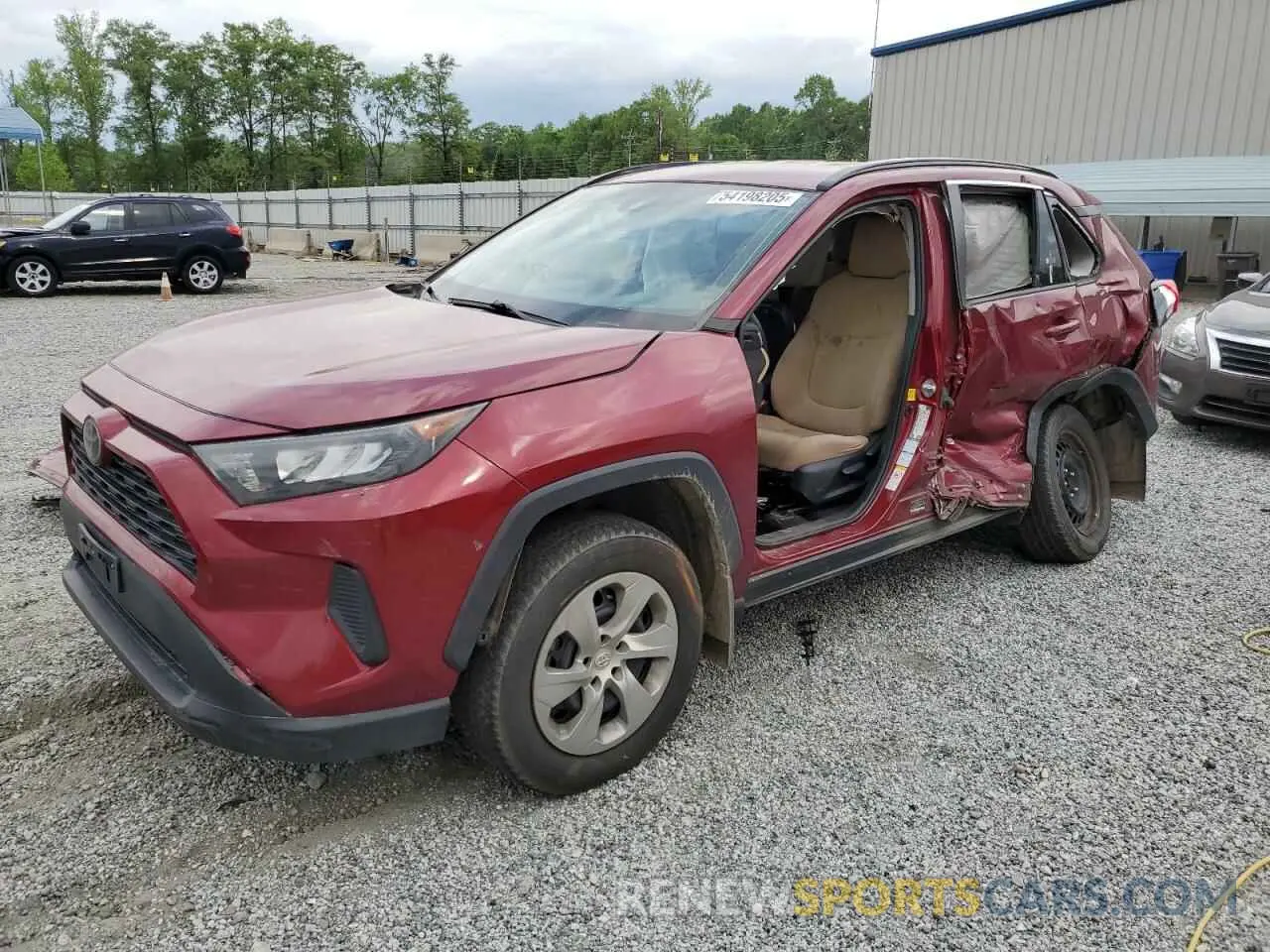 1 Photograph of a damaged car 2T3F1RFVXKW031561 TOYOTA RAV4 2019