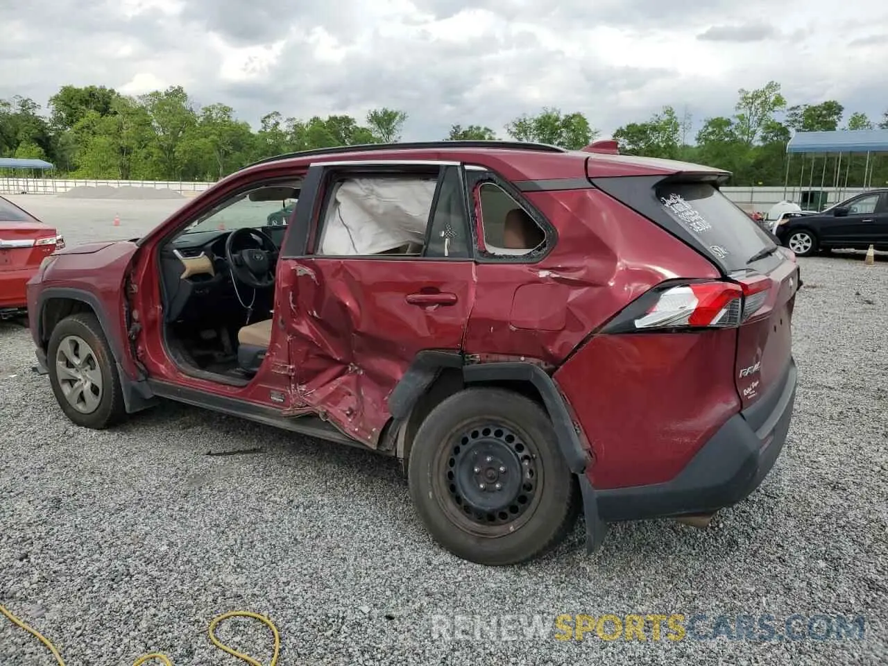 2 Photograph of a damaged car 2T3F1RFVXKW031561 TOYOTA RAV4 2019