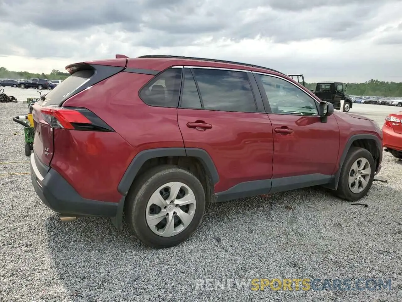 3 Photograph of a damaged car 2T3F1RFVXKW031561 TOYOTA RAV4 2019