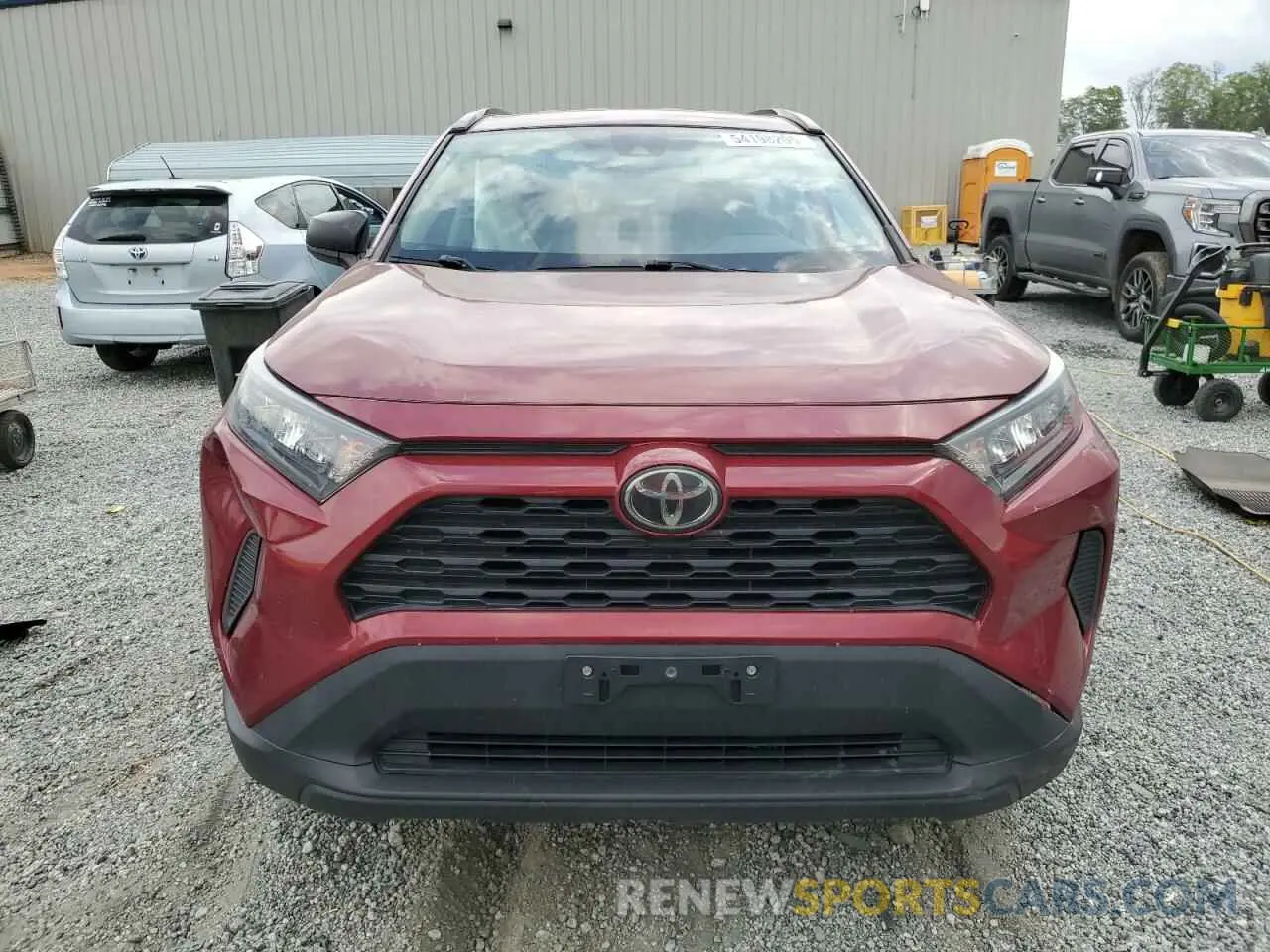 5 Photograph of a damaged car 2T3F1RFVXKW031561 TOYOTA RAV4 2019