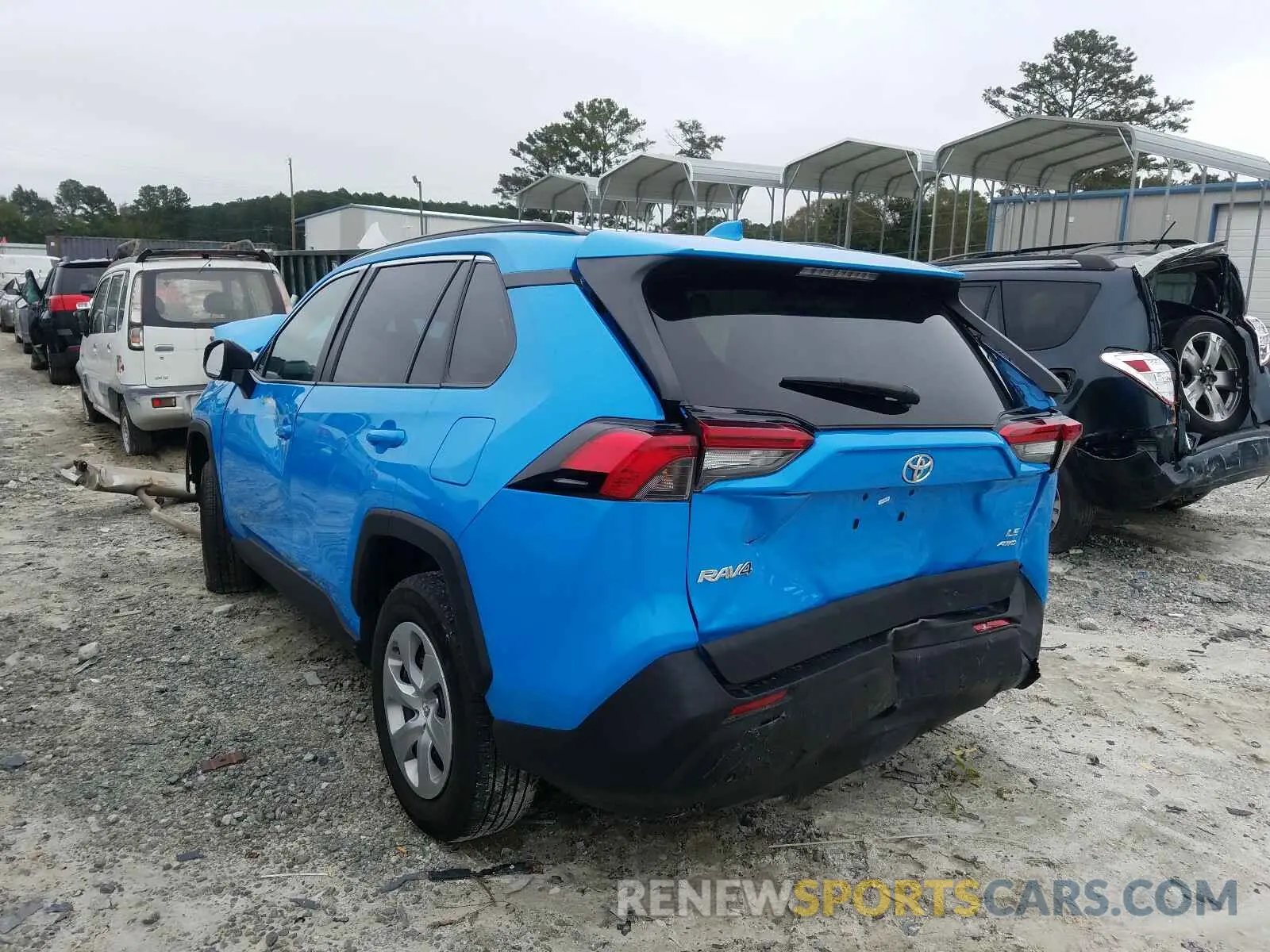 3 Photograph of a damaged car 2T3F1RFVXKW032712 TOYOTA RAV4 2019