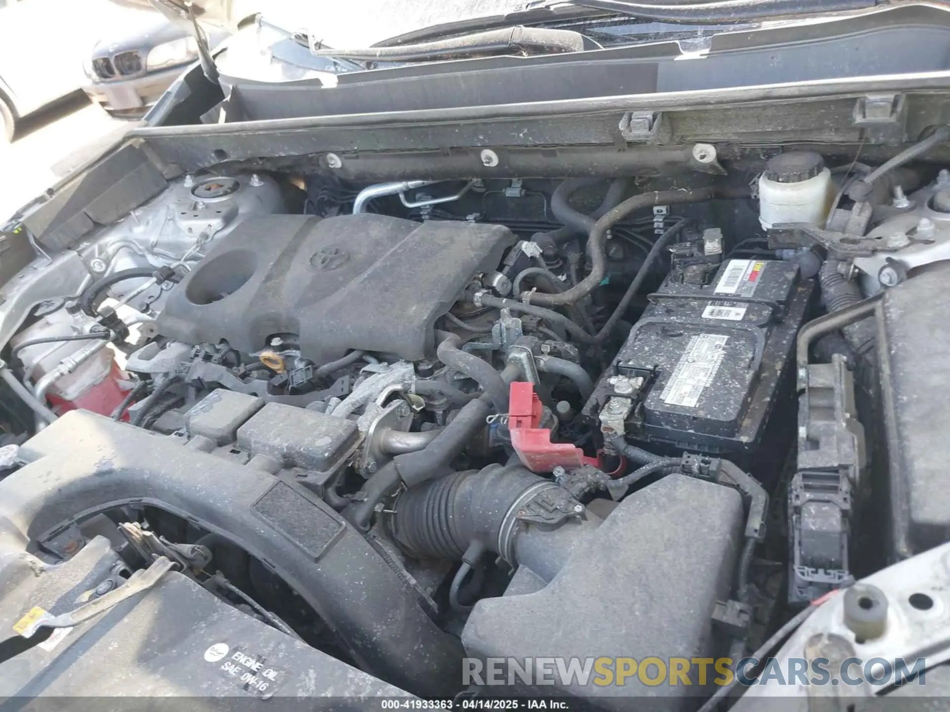 10 Photograph of a damaged car 2T3F1RFVXKW051521 TOYOTA RAV4 2019