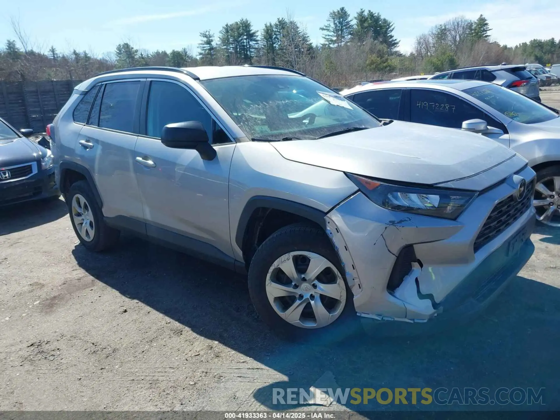13 Photograph of a damaged car 2T3F1RFVXKW051521 TOYOTA RAV4 2019