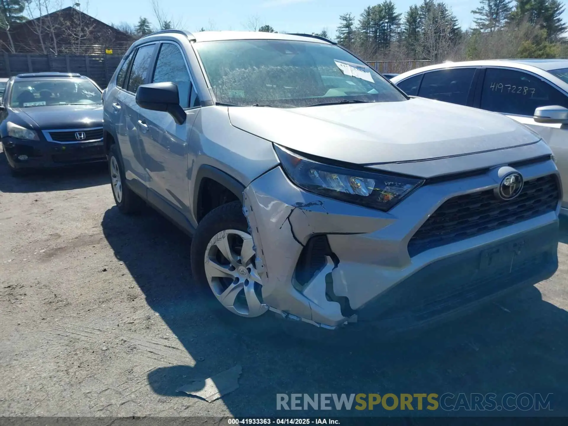 6 Photograph of a damaged car 2T3F1RFVXKW051521 TOYOTA RAV4 2019