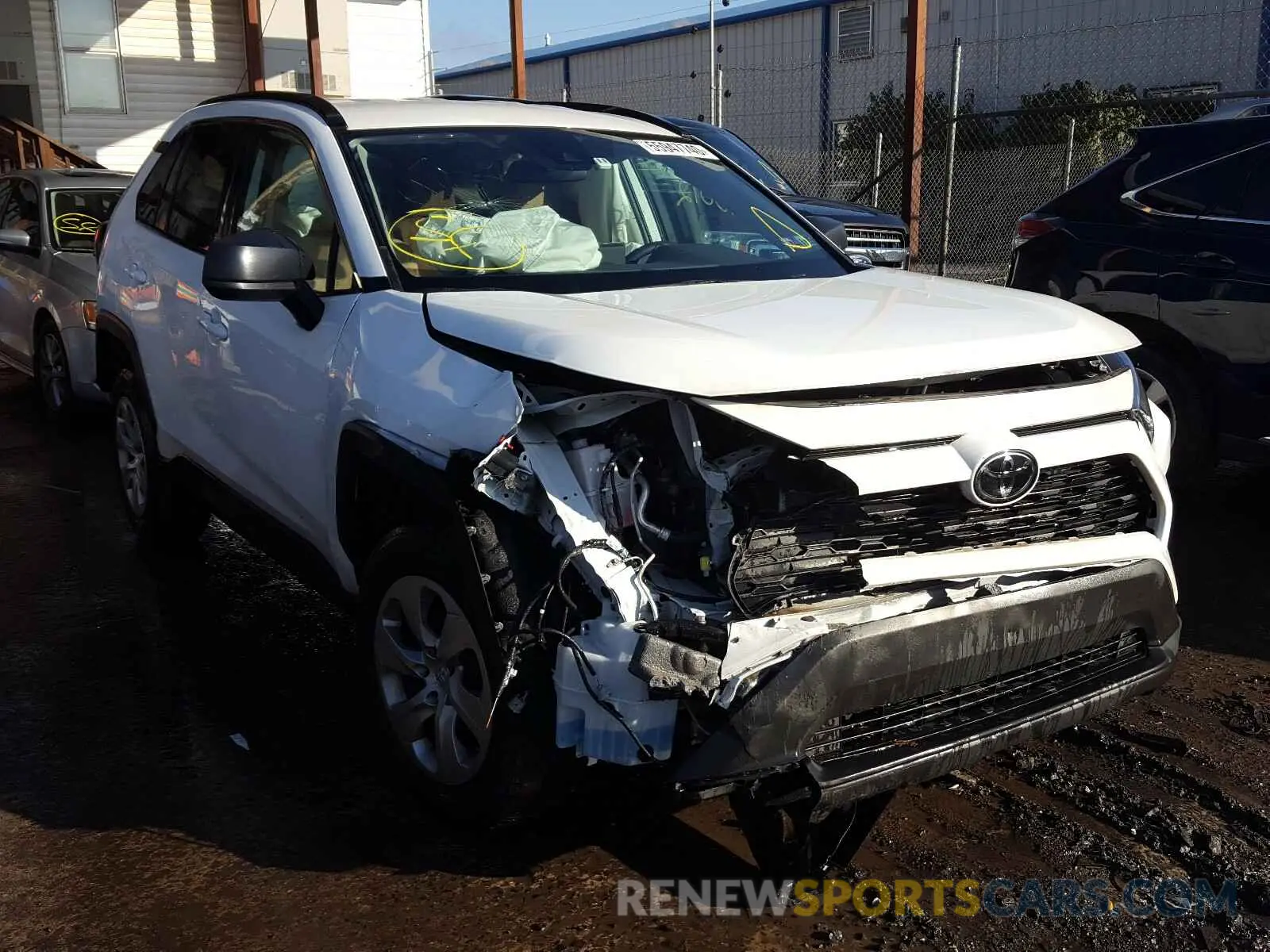 1 Photograph of a damaged car 2T3F1RFVXKW054533 TOYOTA RAV4 2019