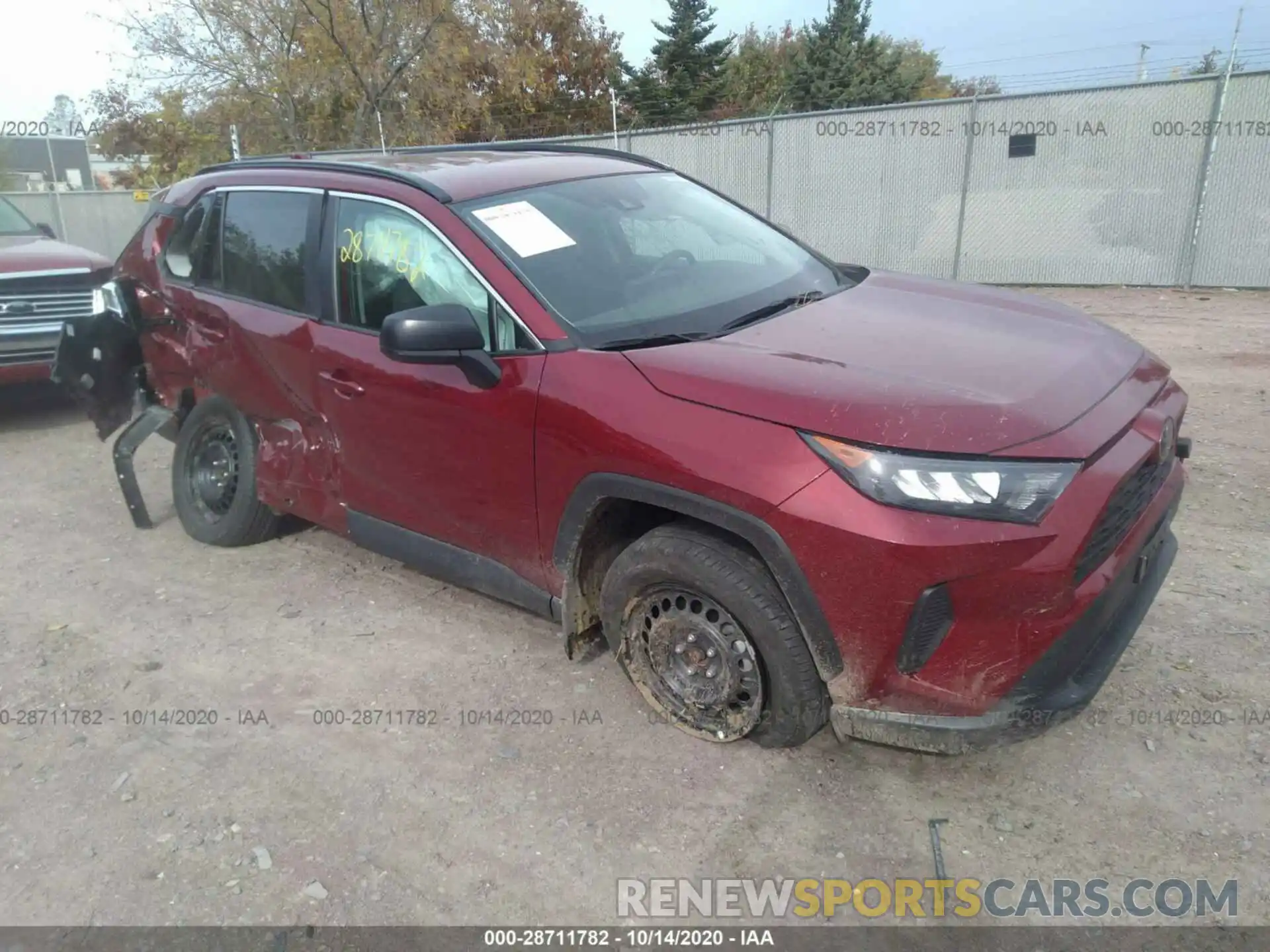 1 Photograph of a damaged car 2T3F1RFVXKW064897 TOYOTA RAV4 2019