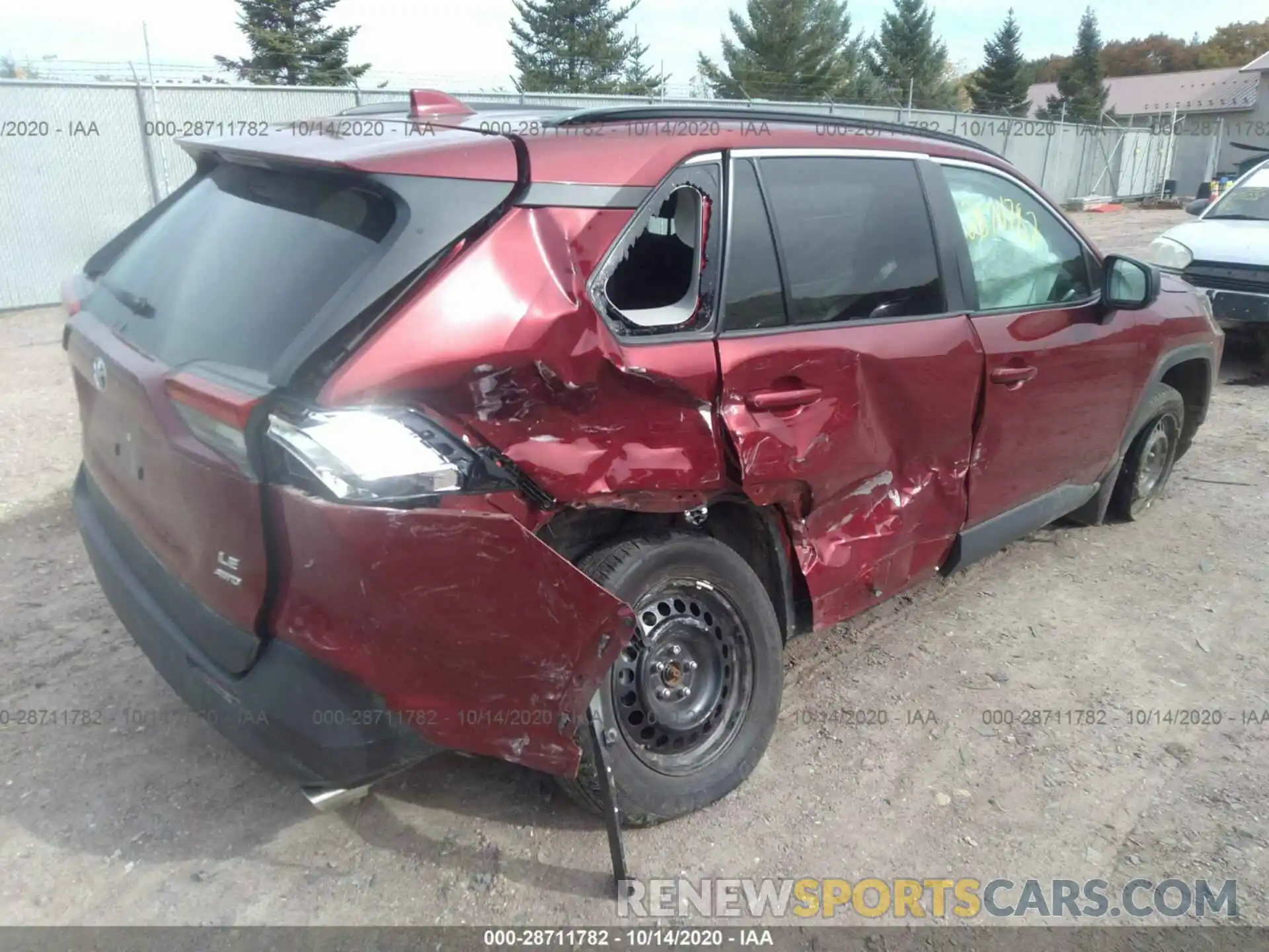 4 Photograph of a damaged car 2T3F1RFVXKW064897 TOYOTA RAV4 2019