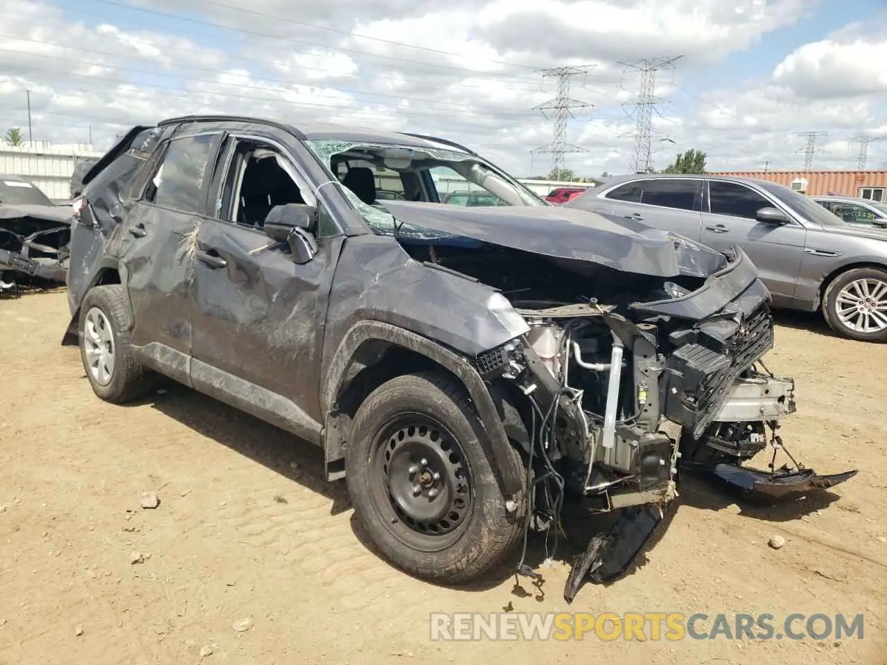 4 Photograph of a damaged car 2T3F1RFVXKW079268 TOYOTA RAV4 2019