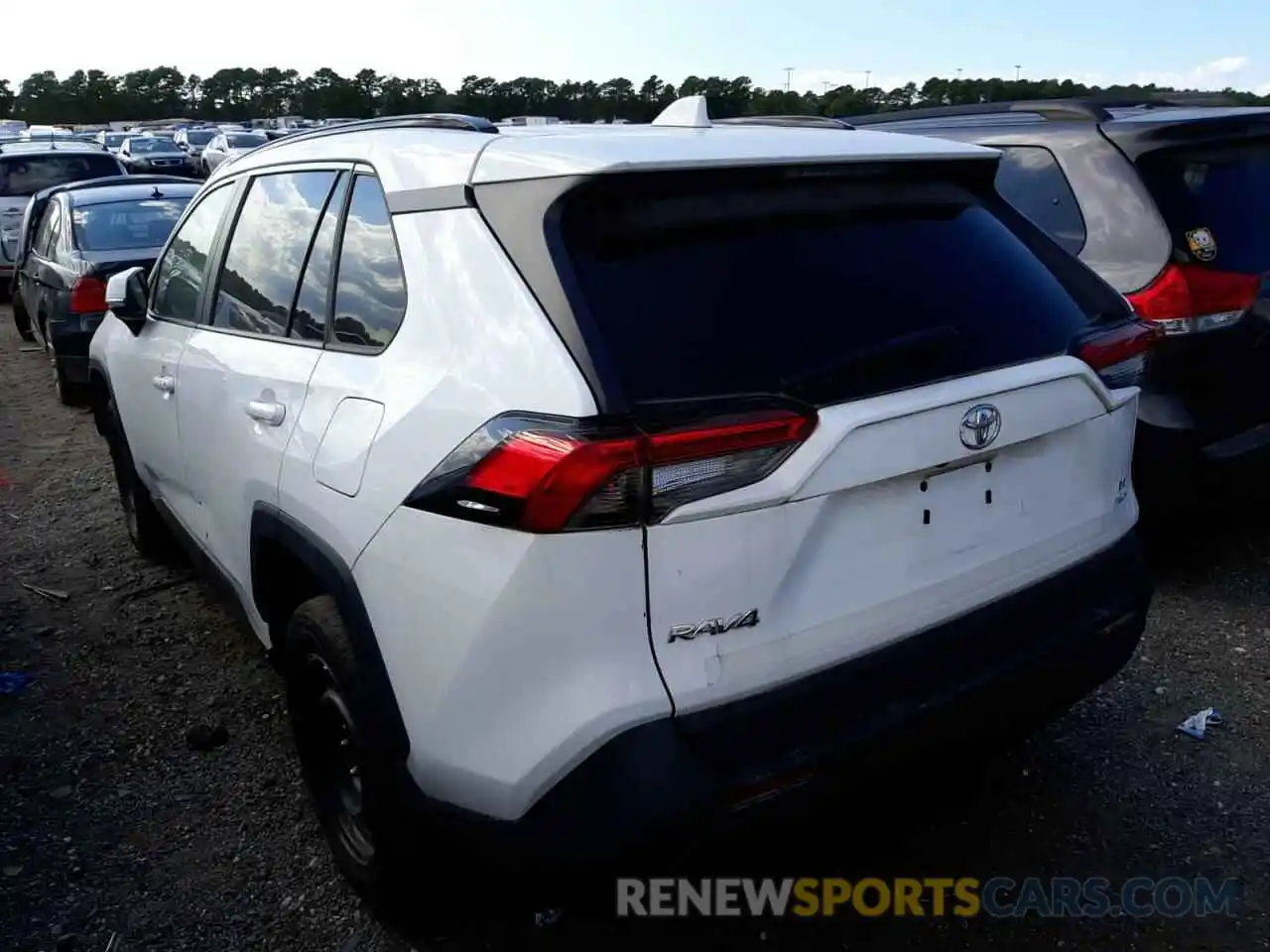 3 Photograph of a damaged car 2T3G1RFV0KC055437 TOYOTA RAV4 2019