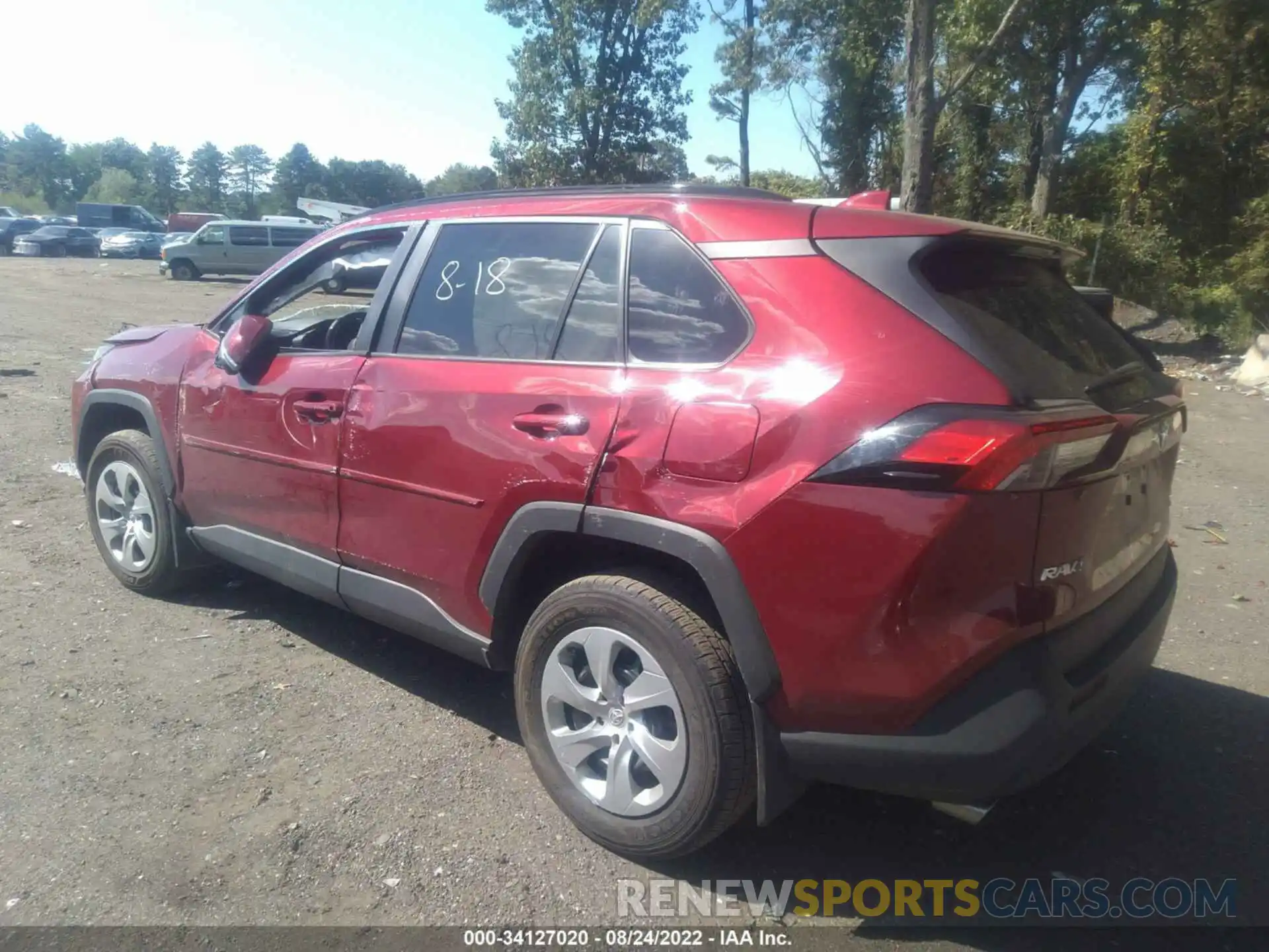 3 Photograph of a damaged car 2T3G1RFV0KC056457 TOYOTA RAV4 2019