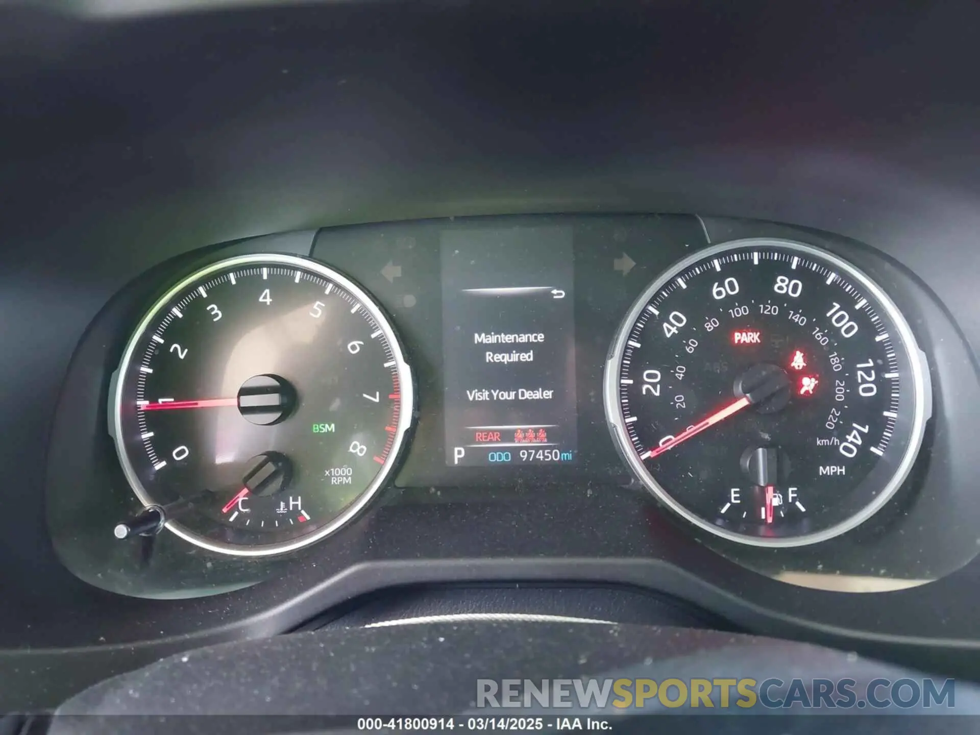 7 Photograph of a damaged car 2T3G1RFV0KW008617 TOYOTA RAV4 2019