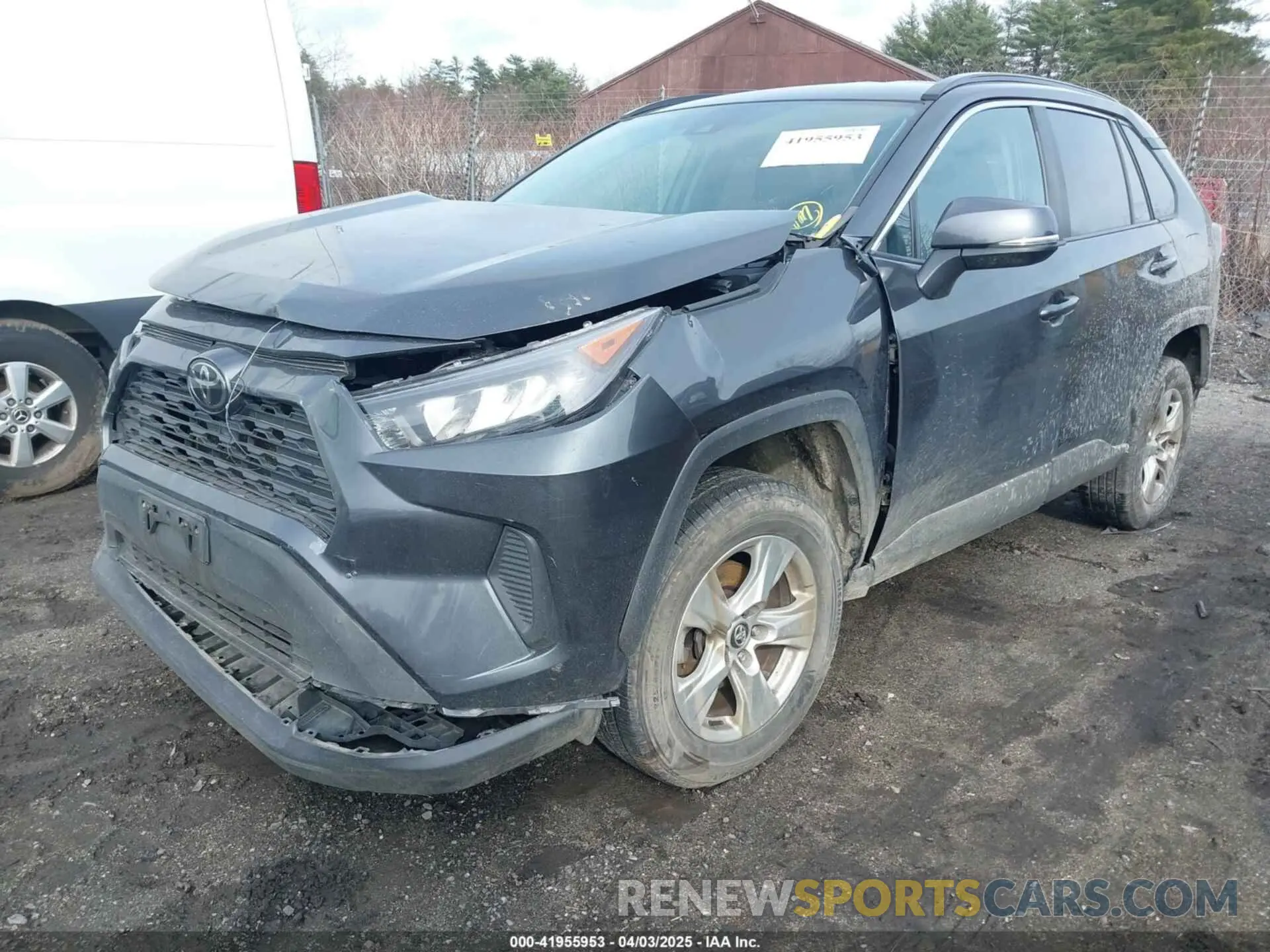 2 Photograph of a damaged car 2T3G1RFV1KC035746 TOYOTA RAV4 2019