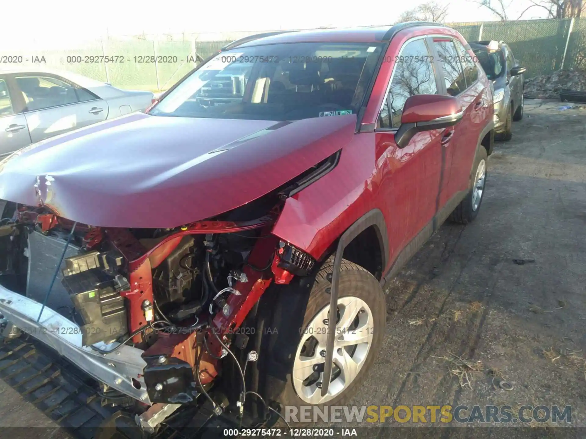 2 Photograph of a damaged car 2T3G1RFV1KC039134 TOYOTA RAV4 2019